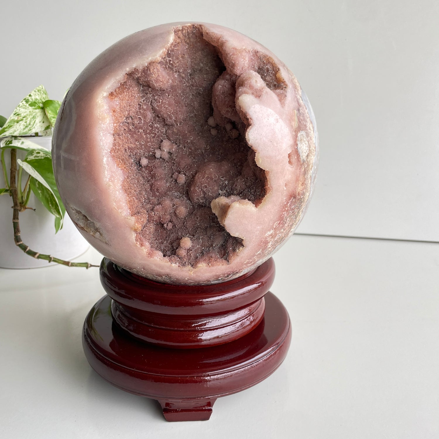 Pink Amethyst Sphere 17.5cm