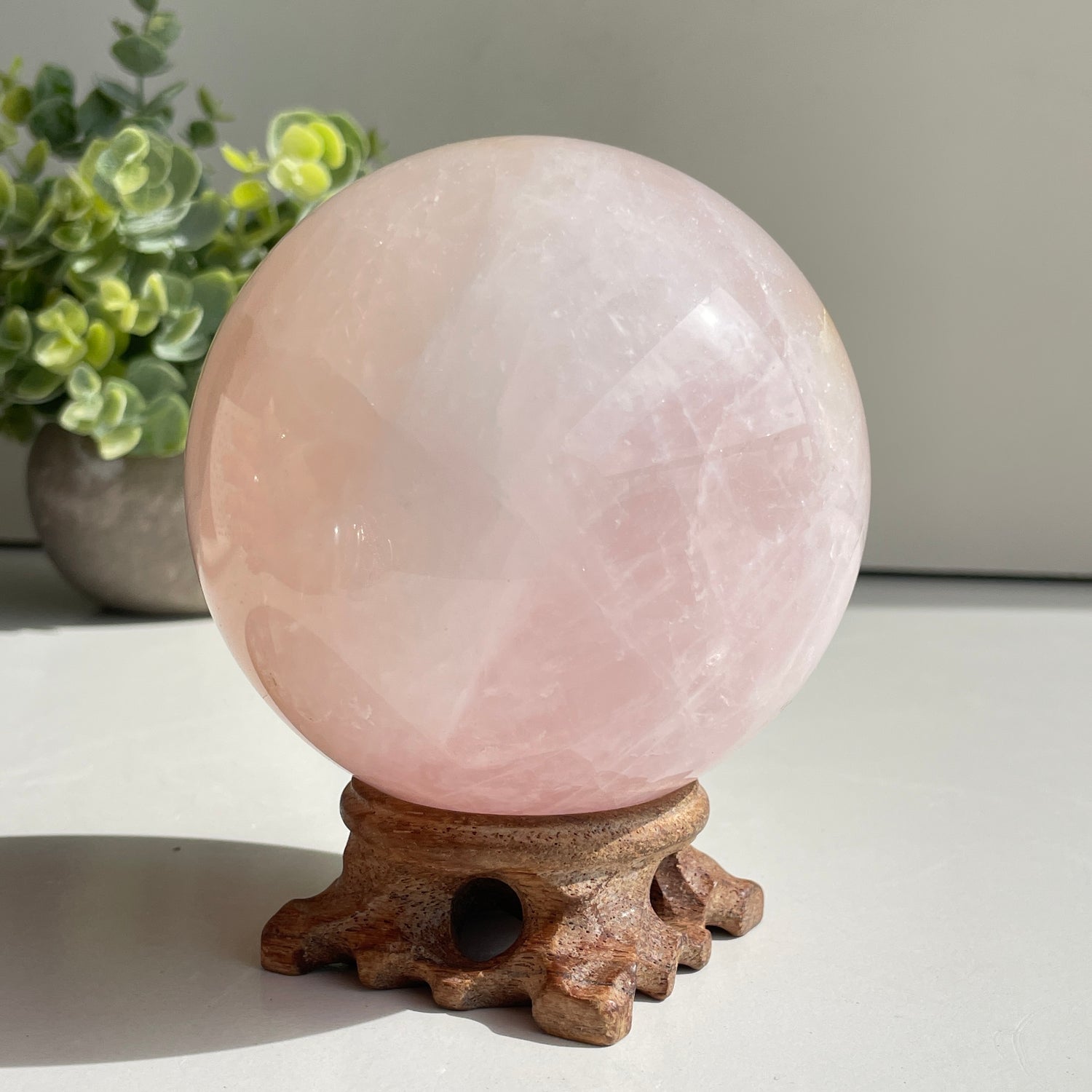 Rose Quartz Sphere 9.4cm