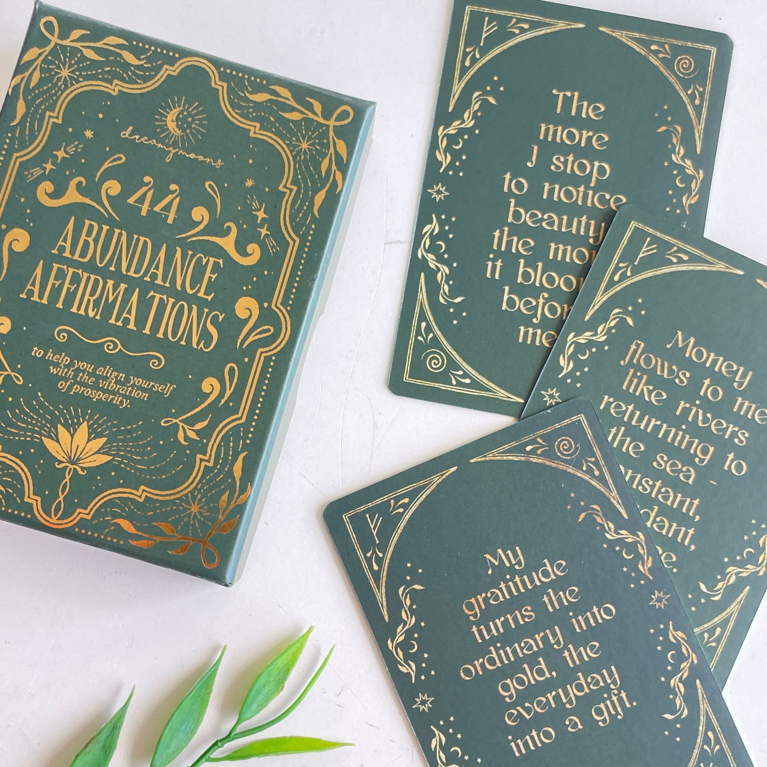 DreamyMoons Abundance Affirmation Cards Annie Tarasova