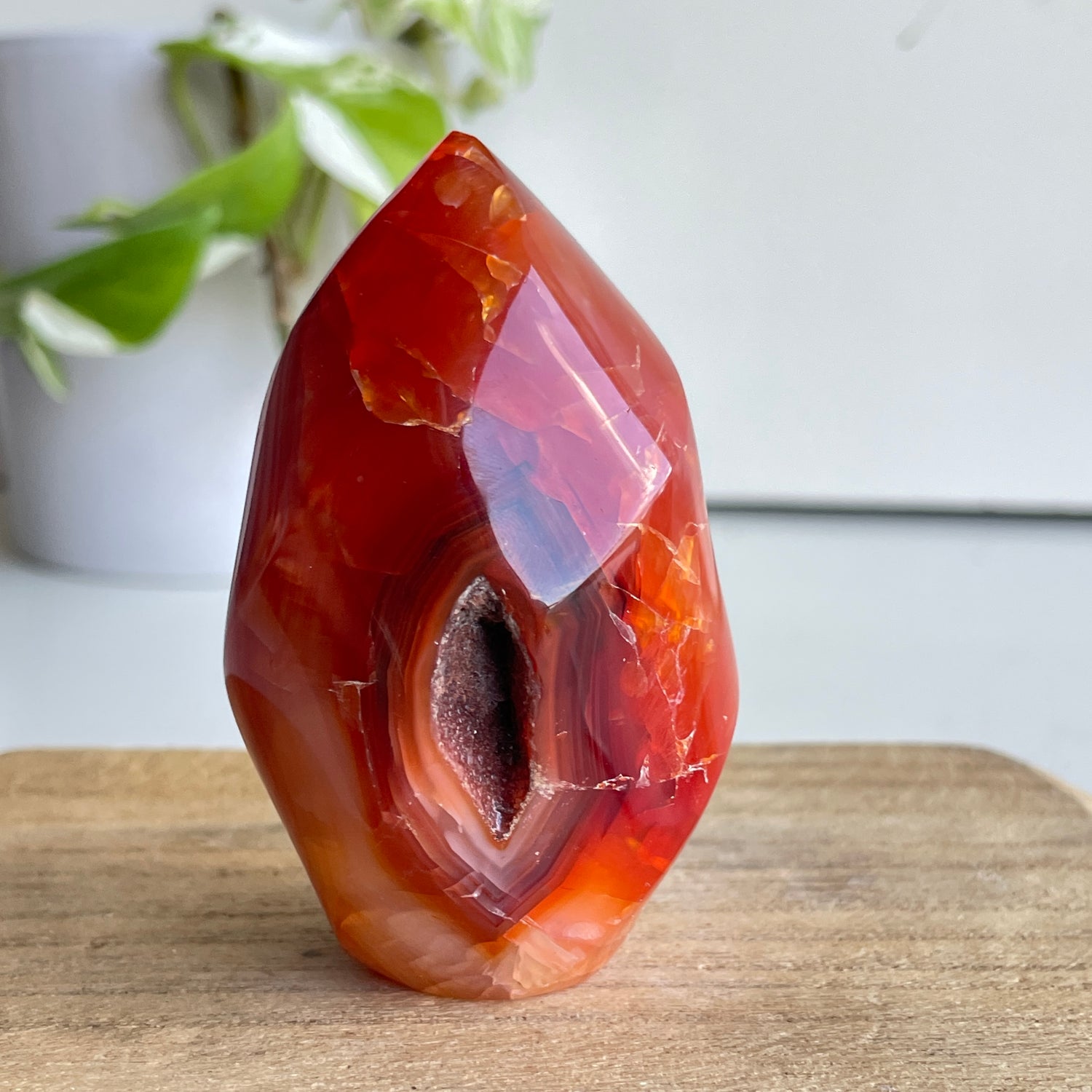 Carnelian Flame 7.6cm