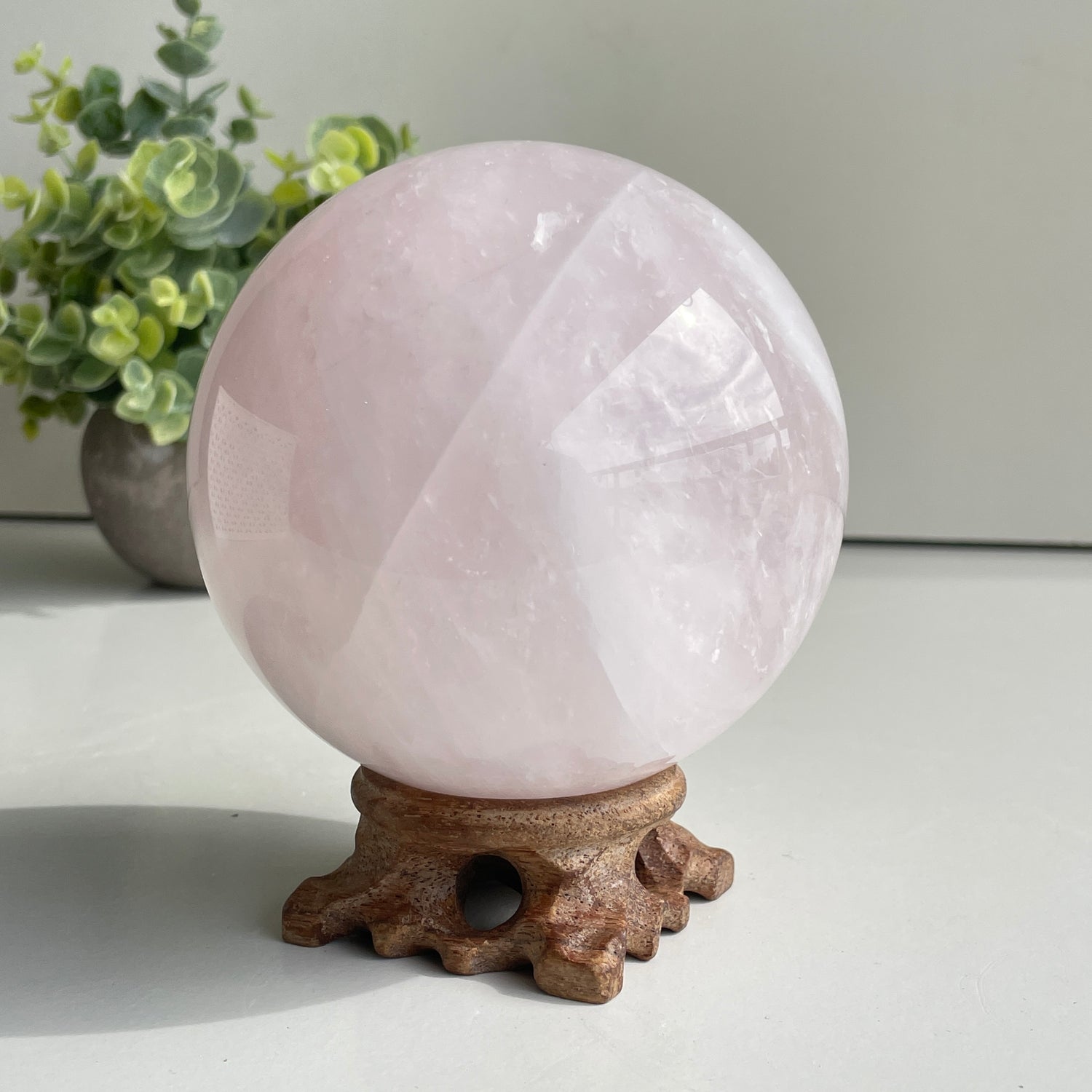 Rose Quartz Sphere 9.9cm