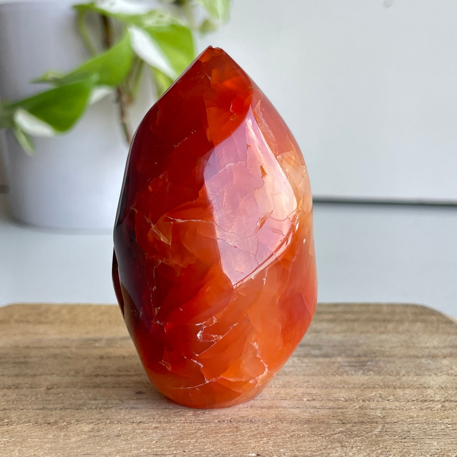 Carnelian Flame 7.6cm