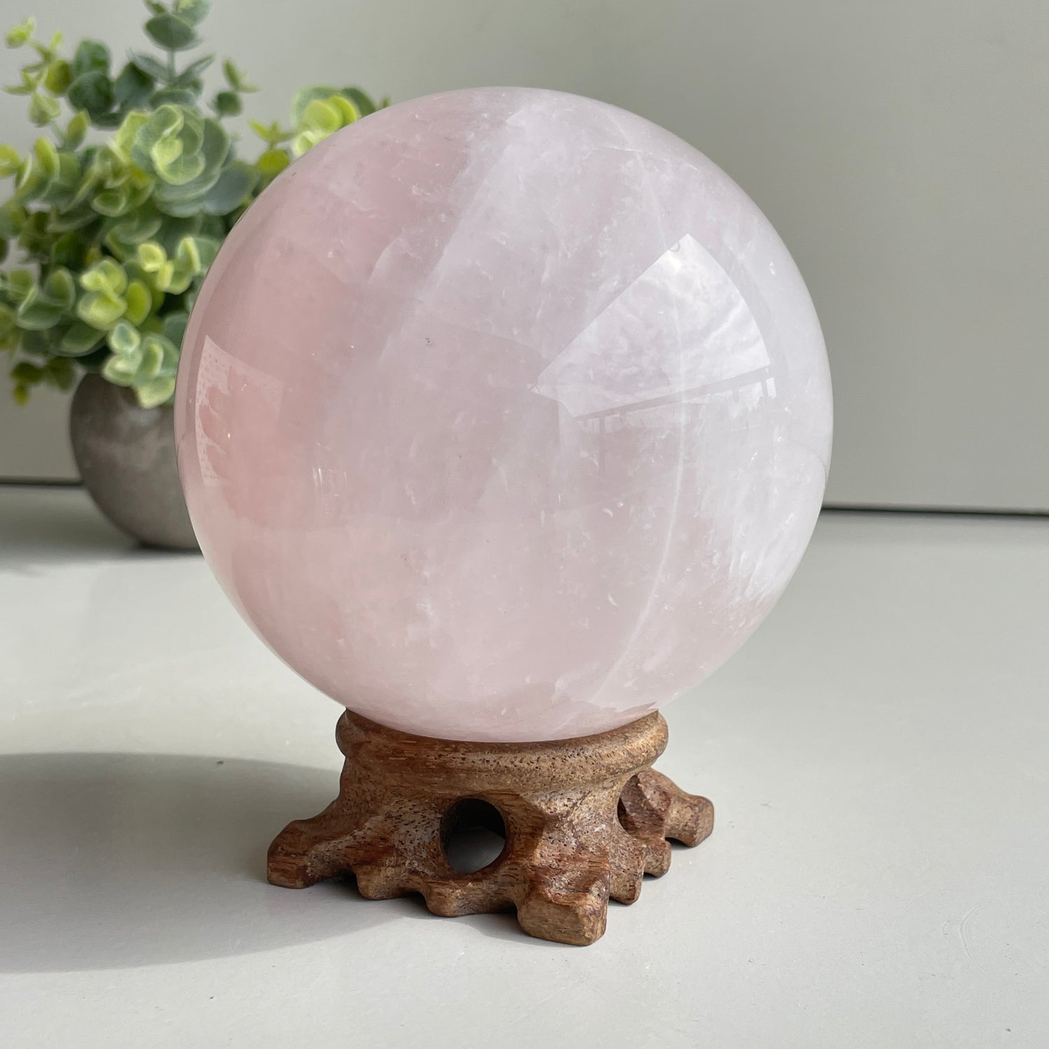 Rose Quartz Sphere 9.9cm