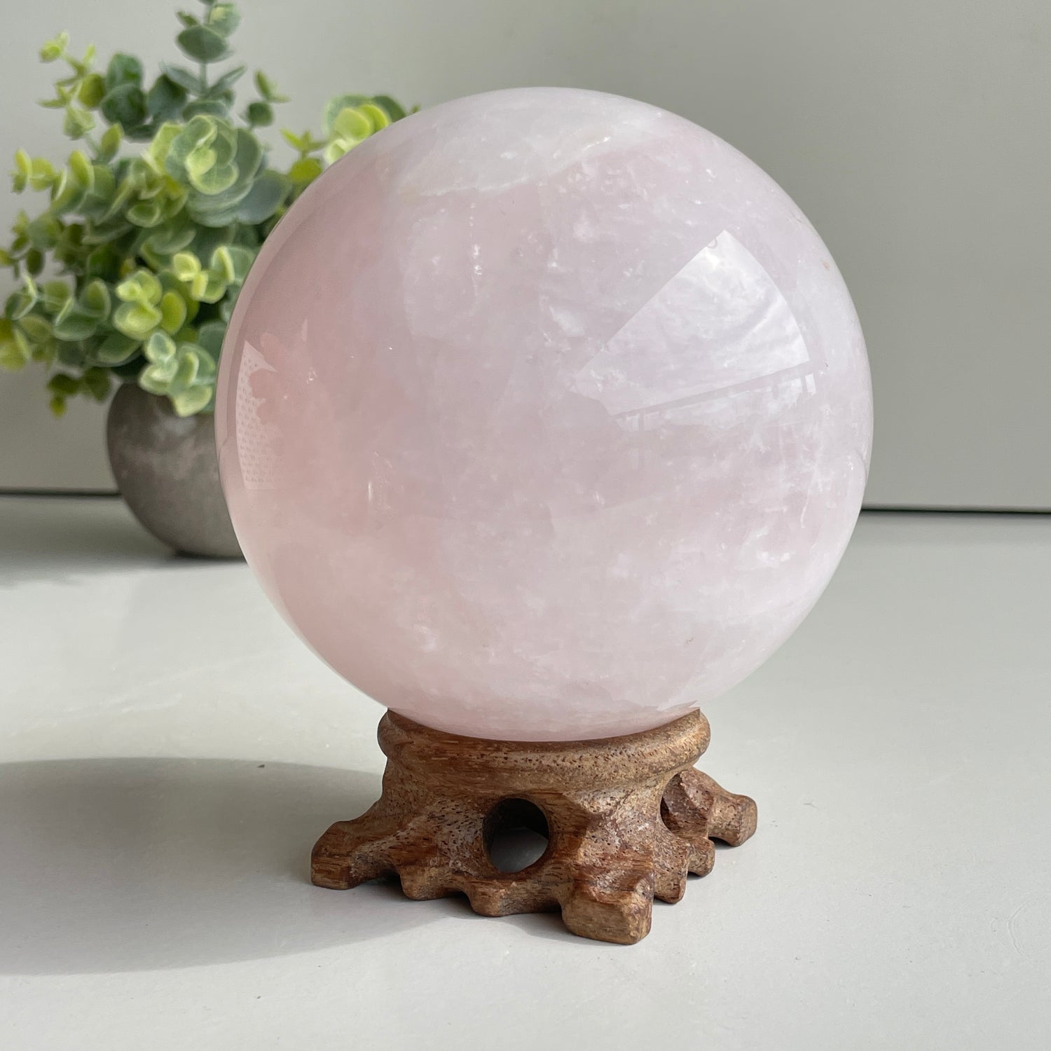 Rose Quartz Sphere 9.9cm