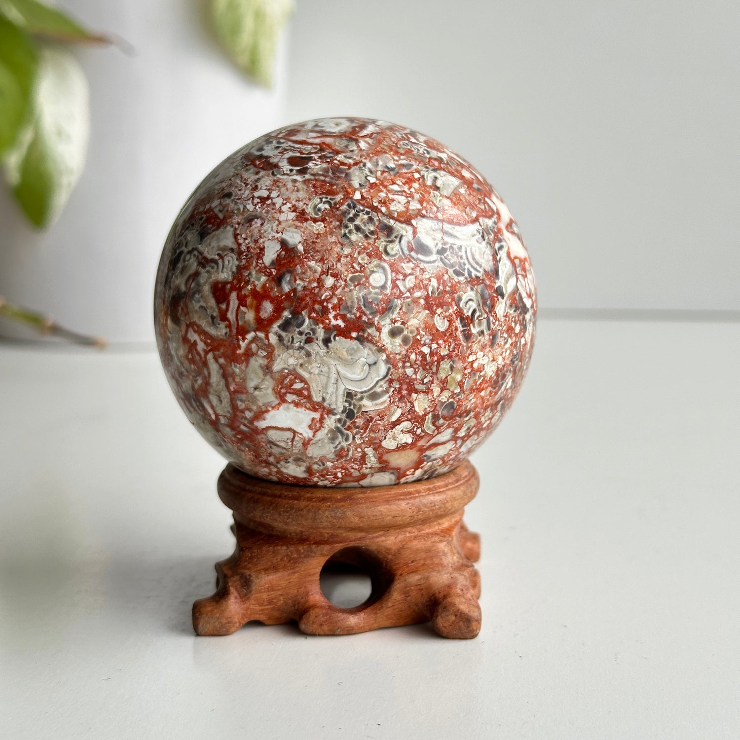 Money Agate Sphere 7cm