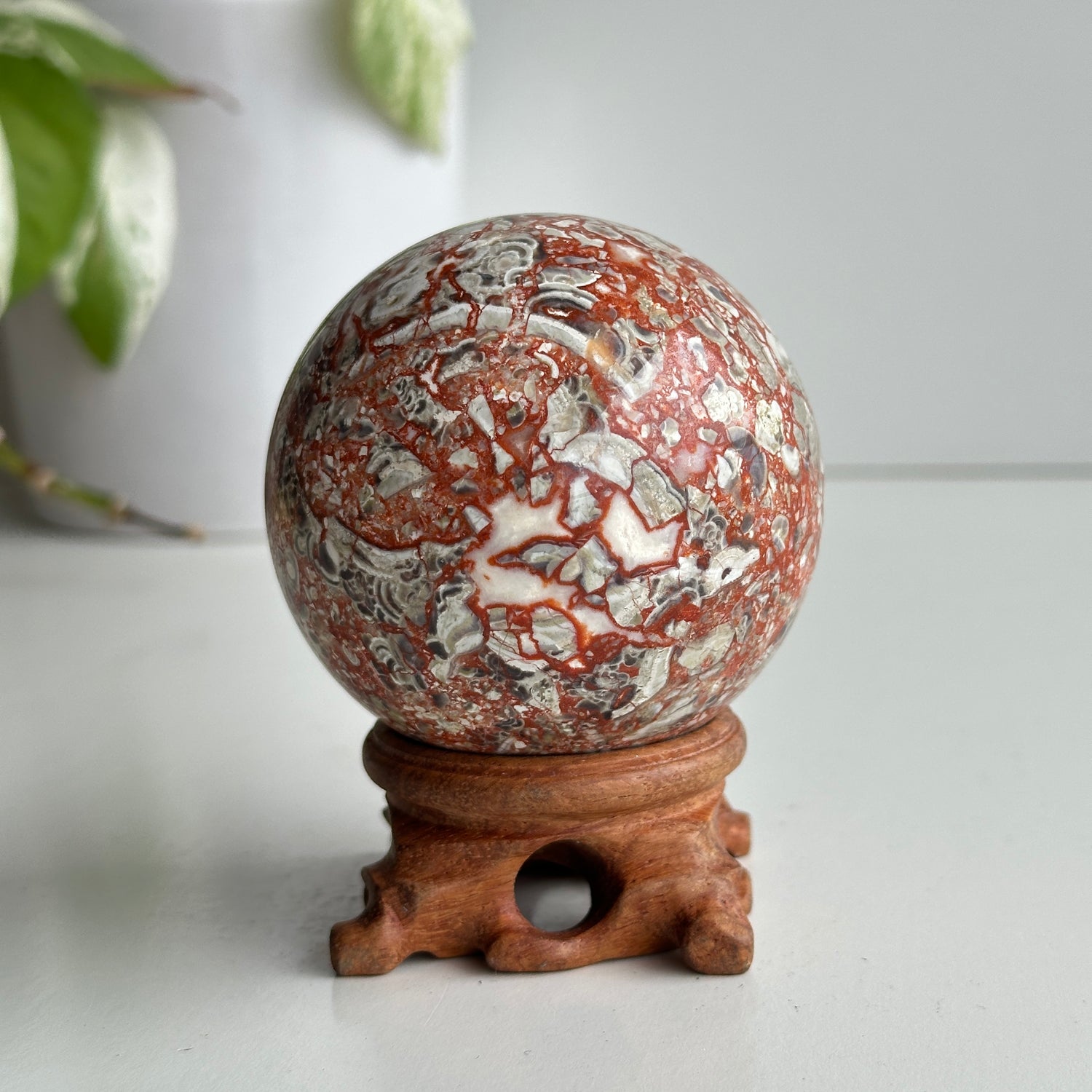 Money Agate Sphere 7cm