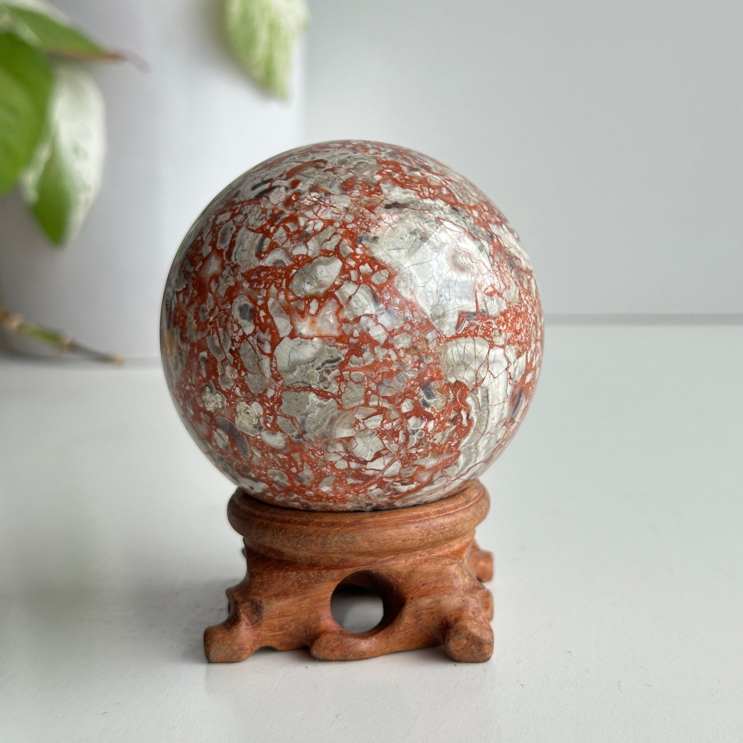 Money Agate Sphere 7cm