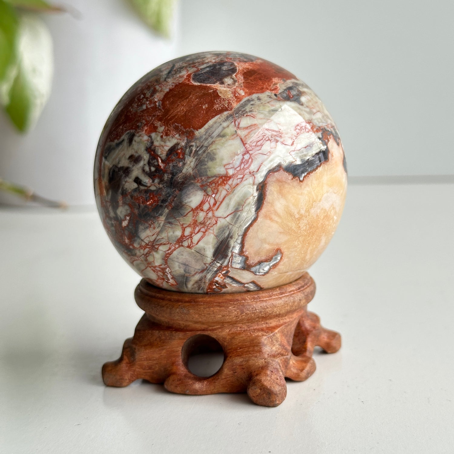 Money Agate Sphere 6.6cm