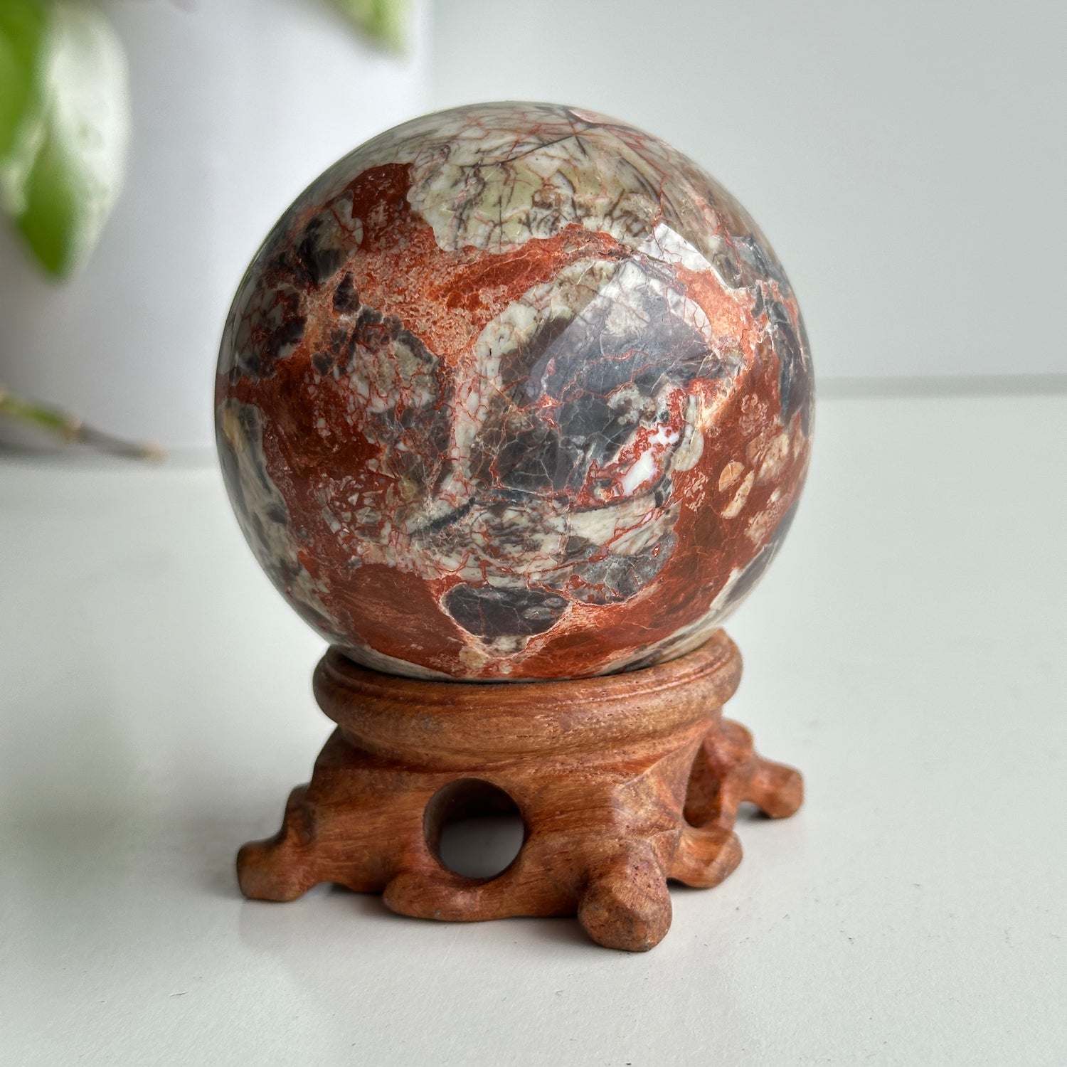Money Agate Sphere 6.6cm