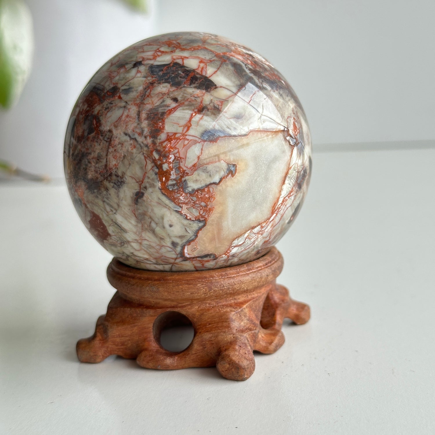 Money Agate Sphere 6.6cm