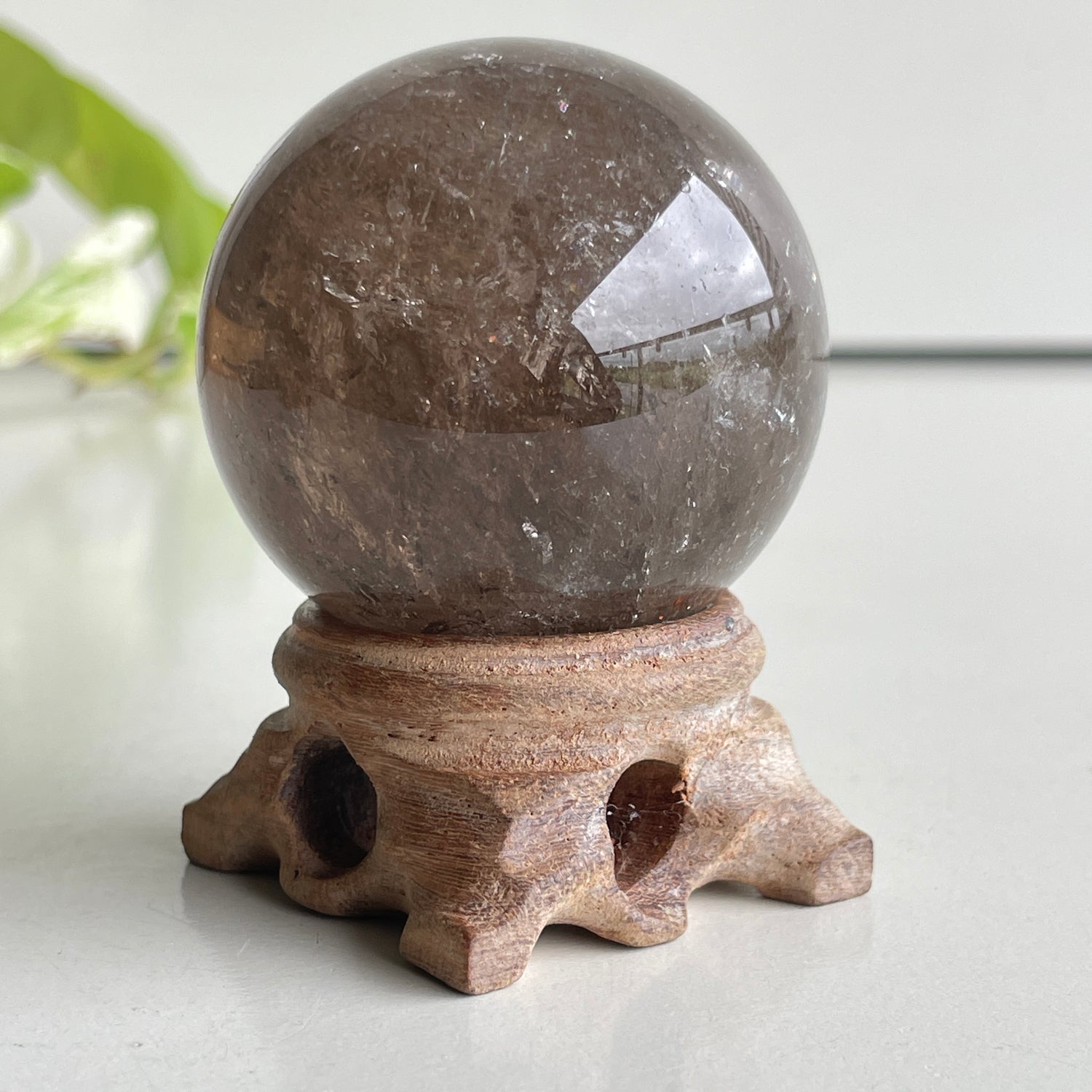 Smoky Quartz Sphere 5.1cm