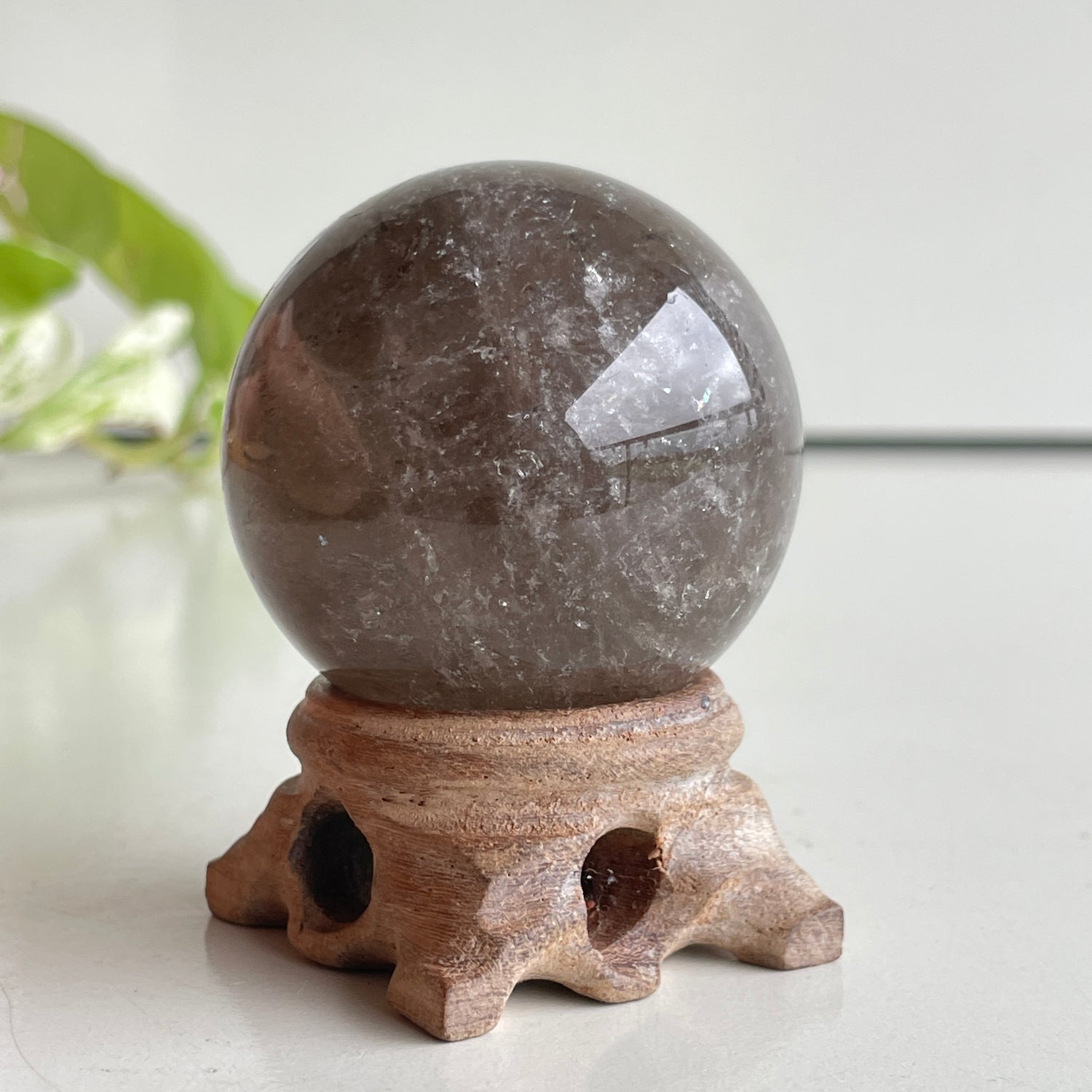 Smoky Quartz Sphere 5.1cm