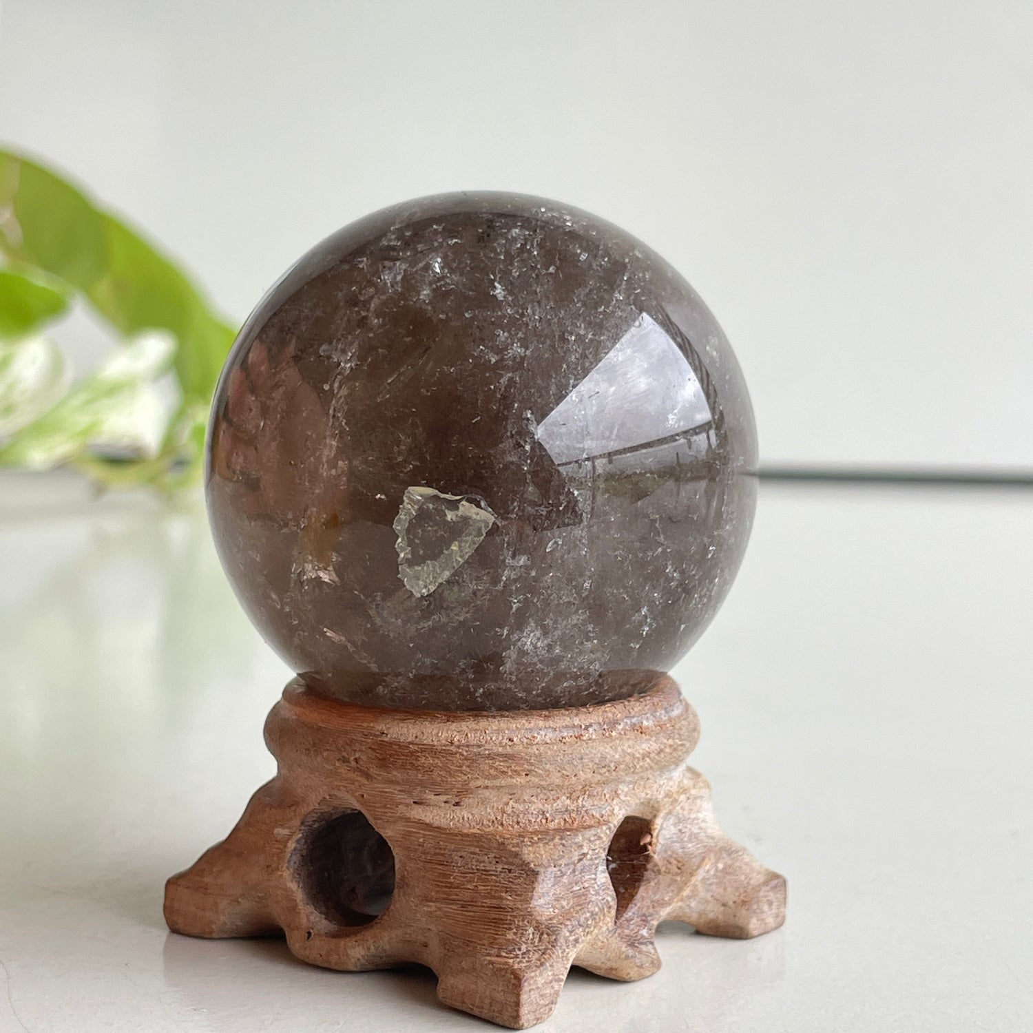 Smoky Quartz Sphere 5.1cm