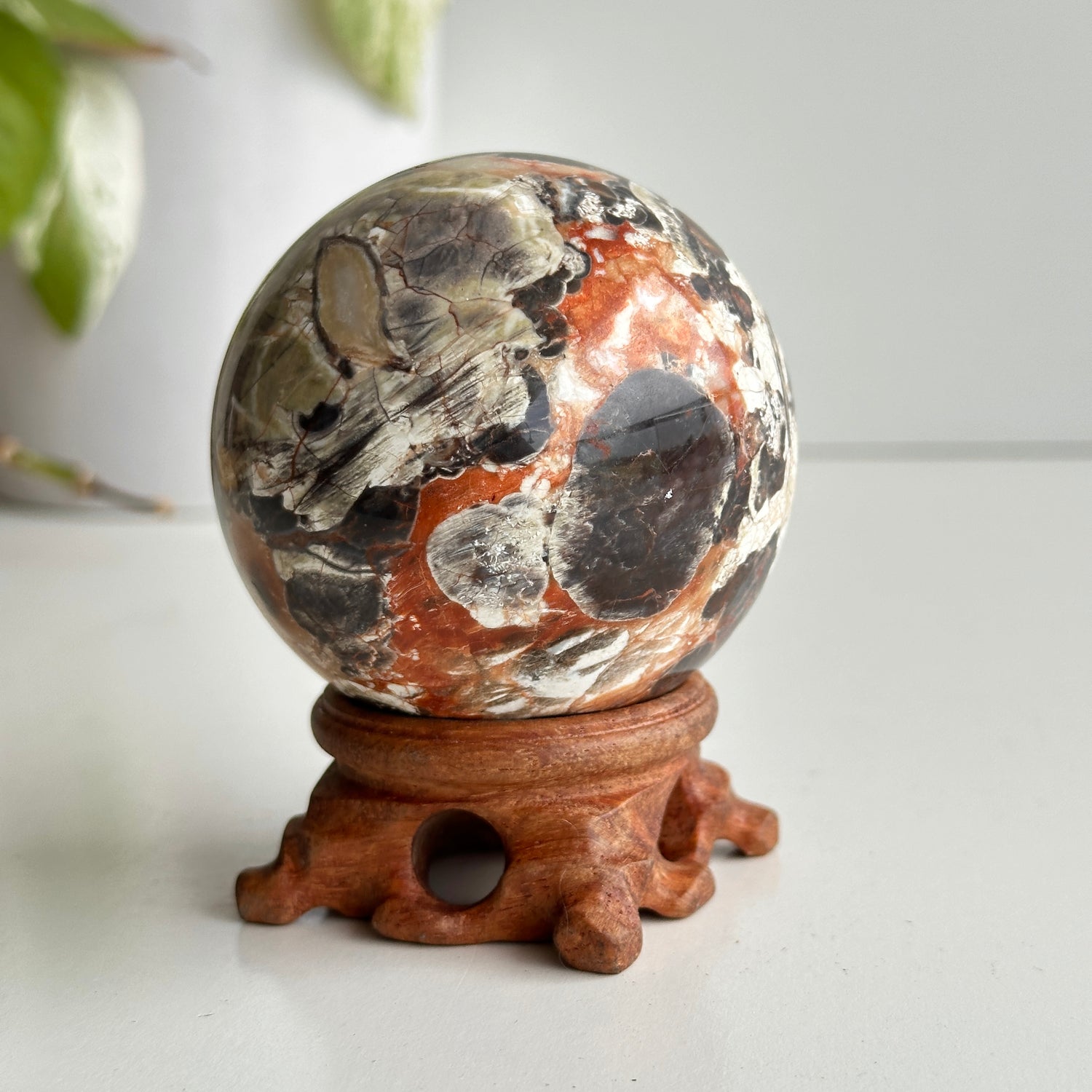 Money Agate Sphere 6.9cm