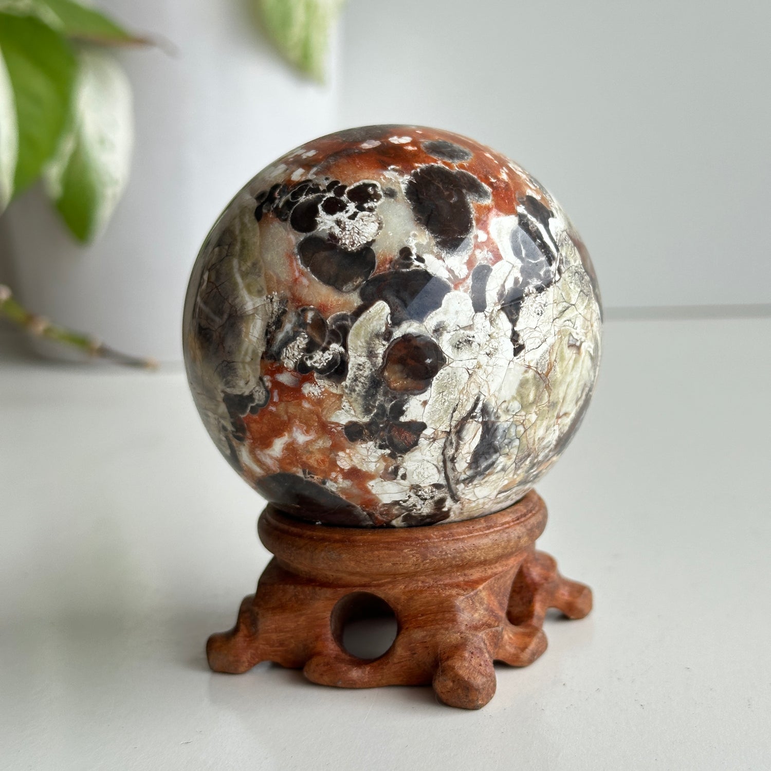 Money Agate Sphere 6.9cm