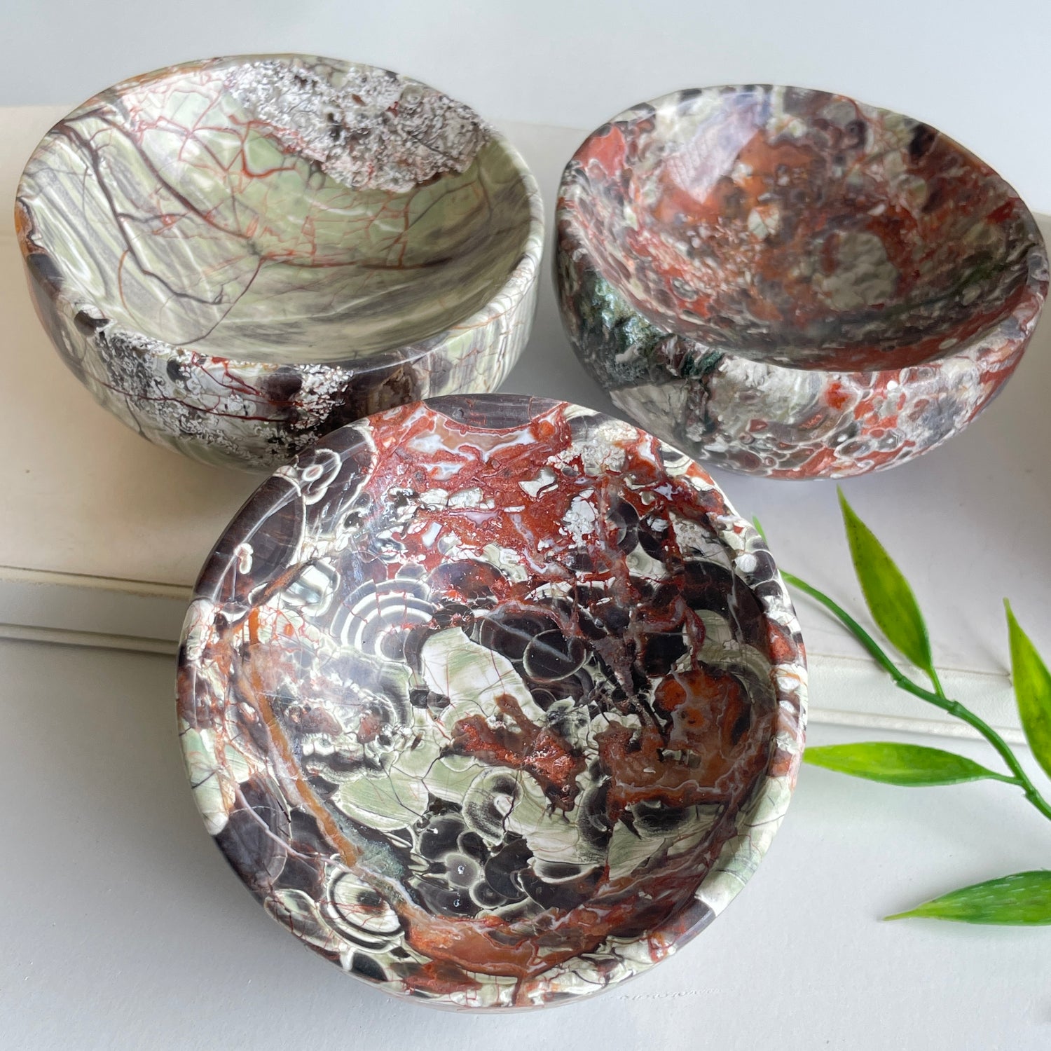Money Agate Bowl
