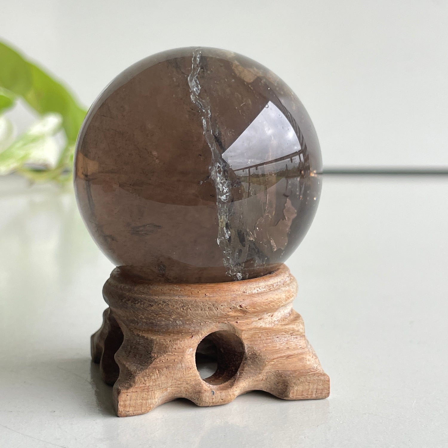 Smoky Quartz Sphere 5.1cm