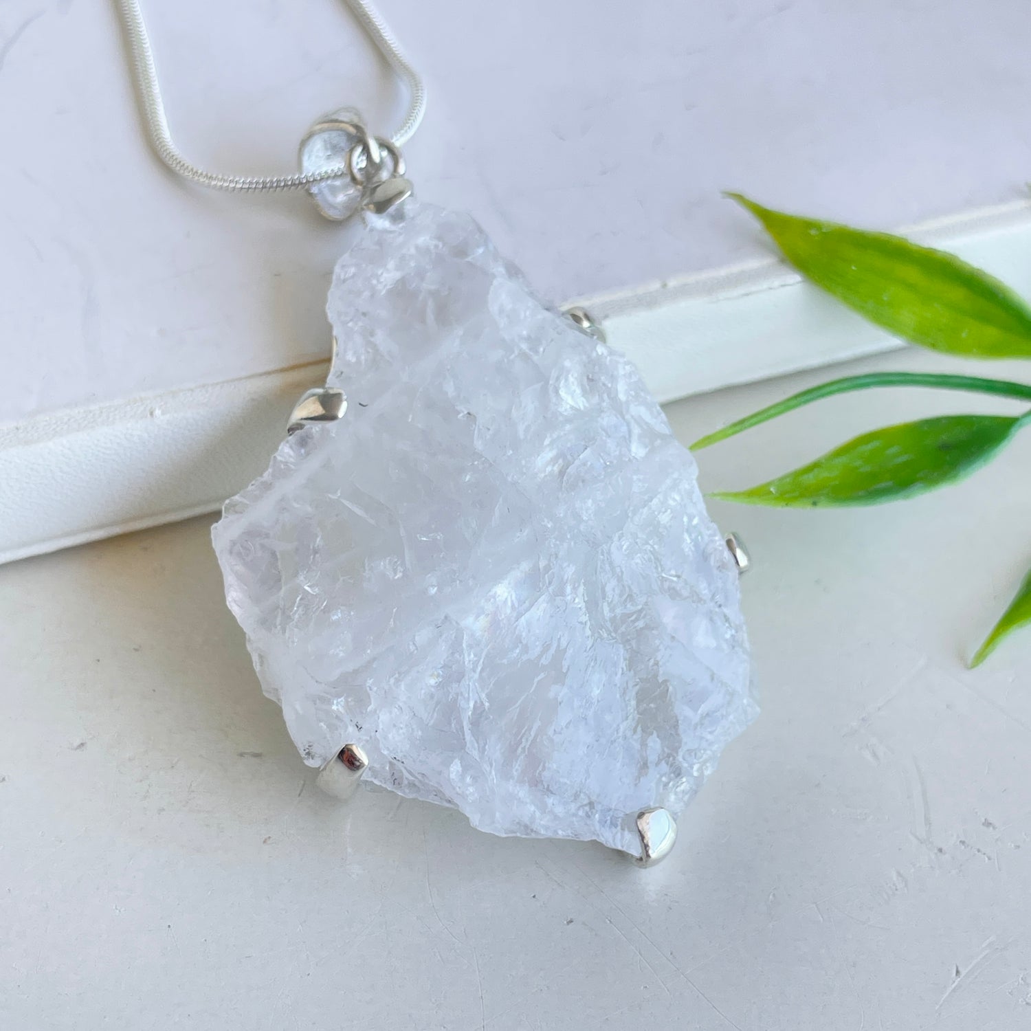 Australian Desert Ice Quartz Pendant