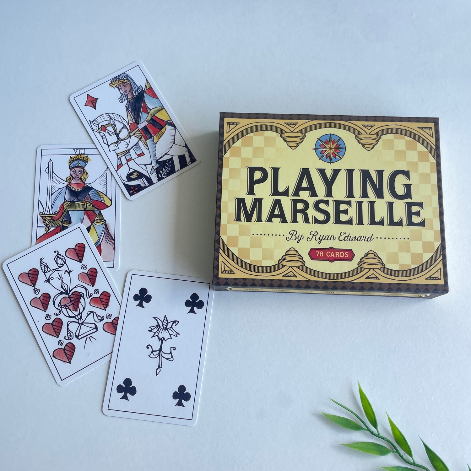 Playing Marseille Tarot Cards