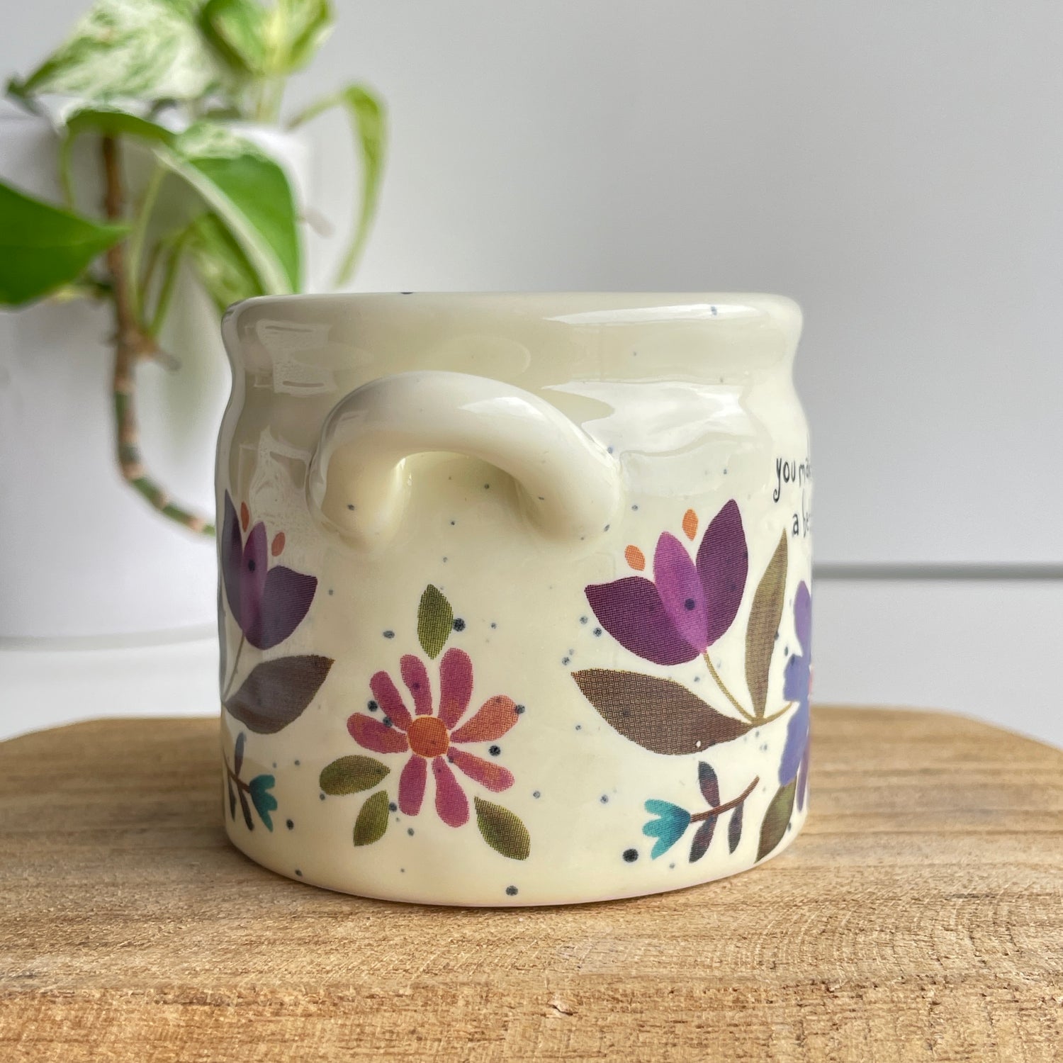 You Make The World Planter PLNT000046