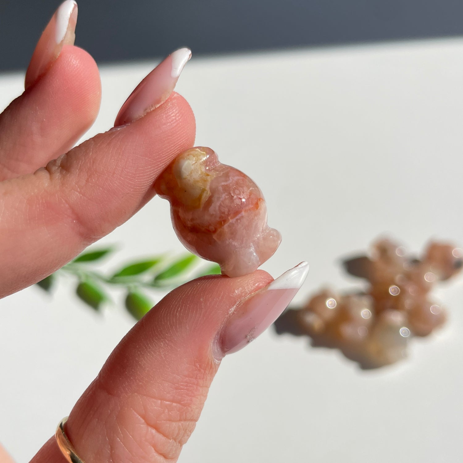 Flower Agate Lolly