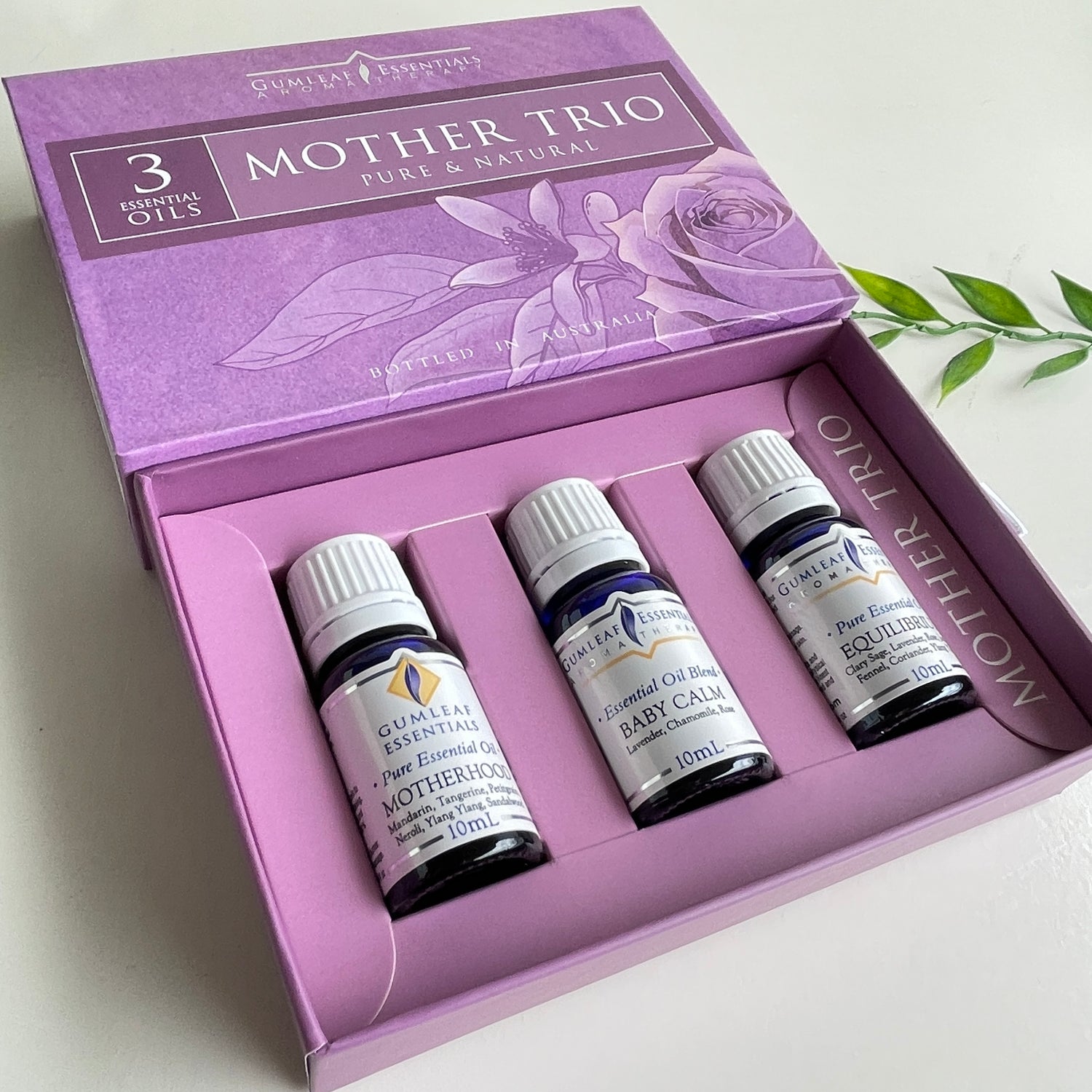 Gumleaf Mother Trio Essential Oil Set