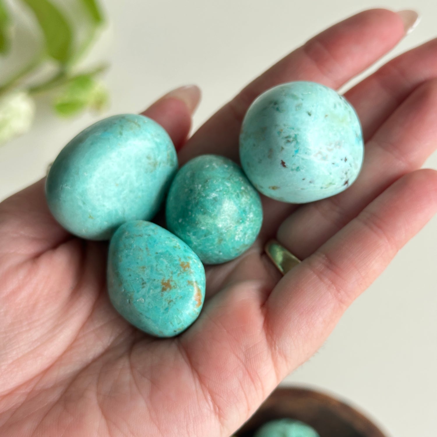 Peruvian Turquoise Tumble