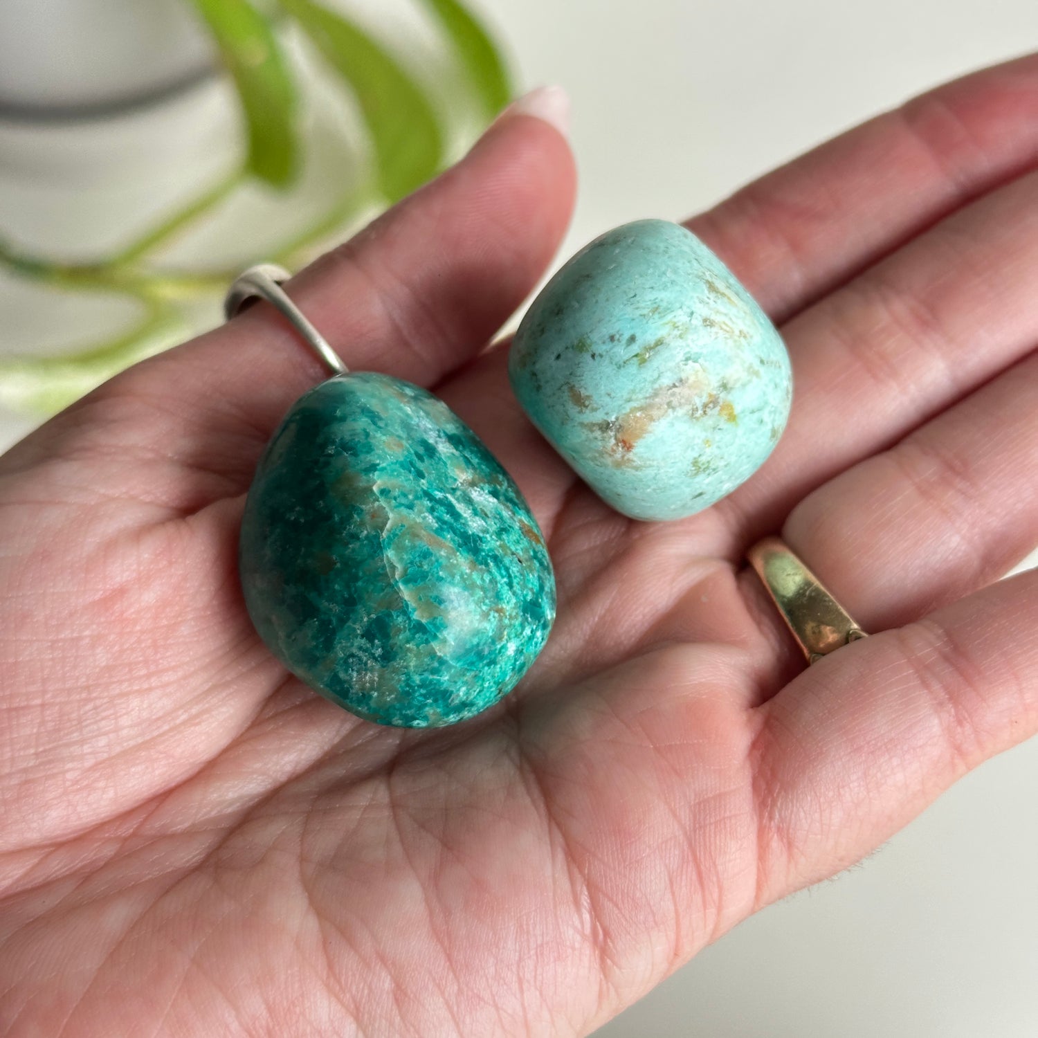 Peruvian Turquoise Tumble