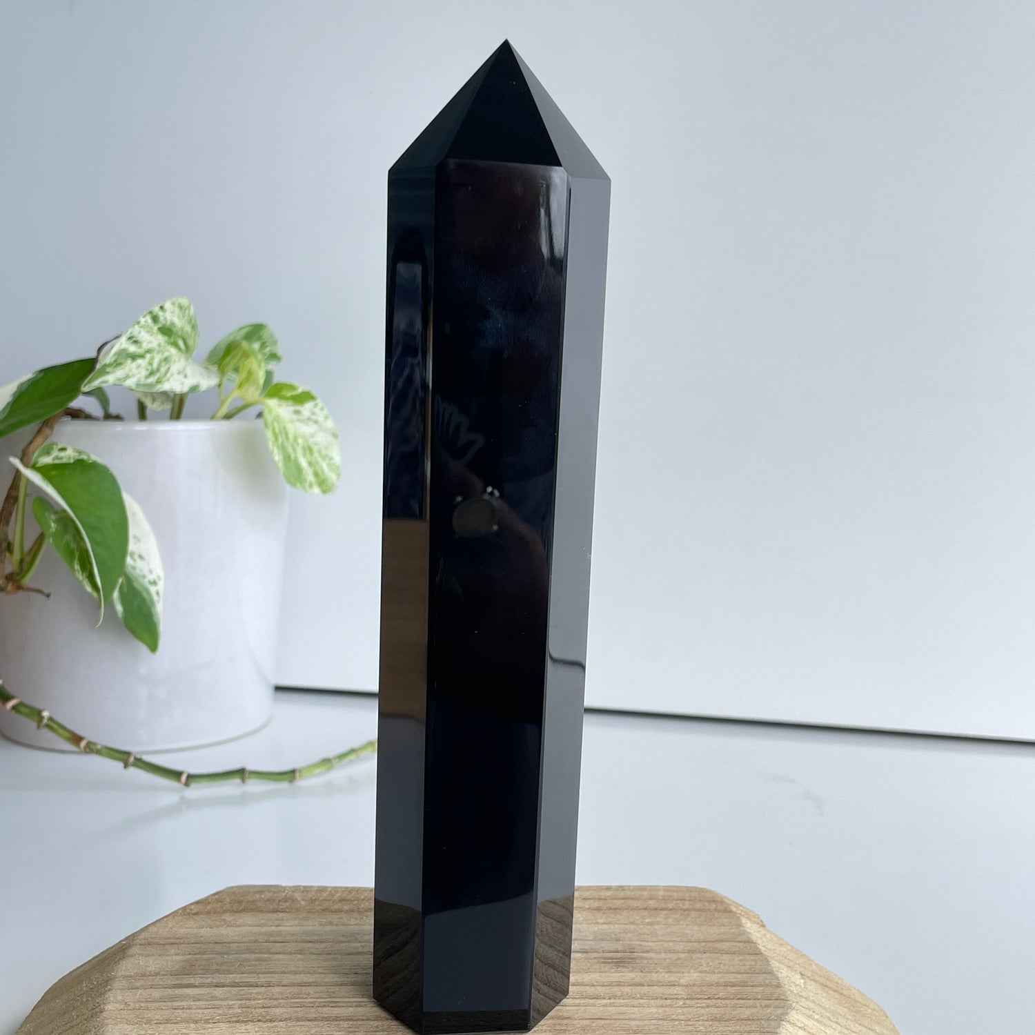 Black Obsidian Generator 21cm