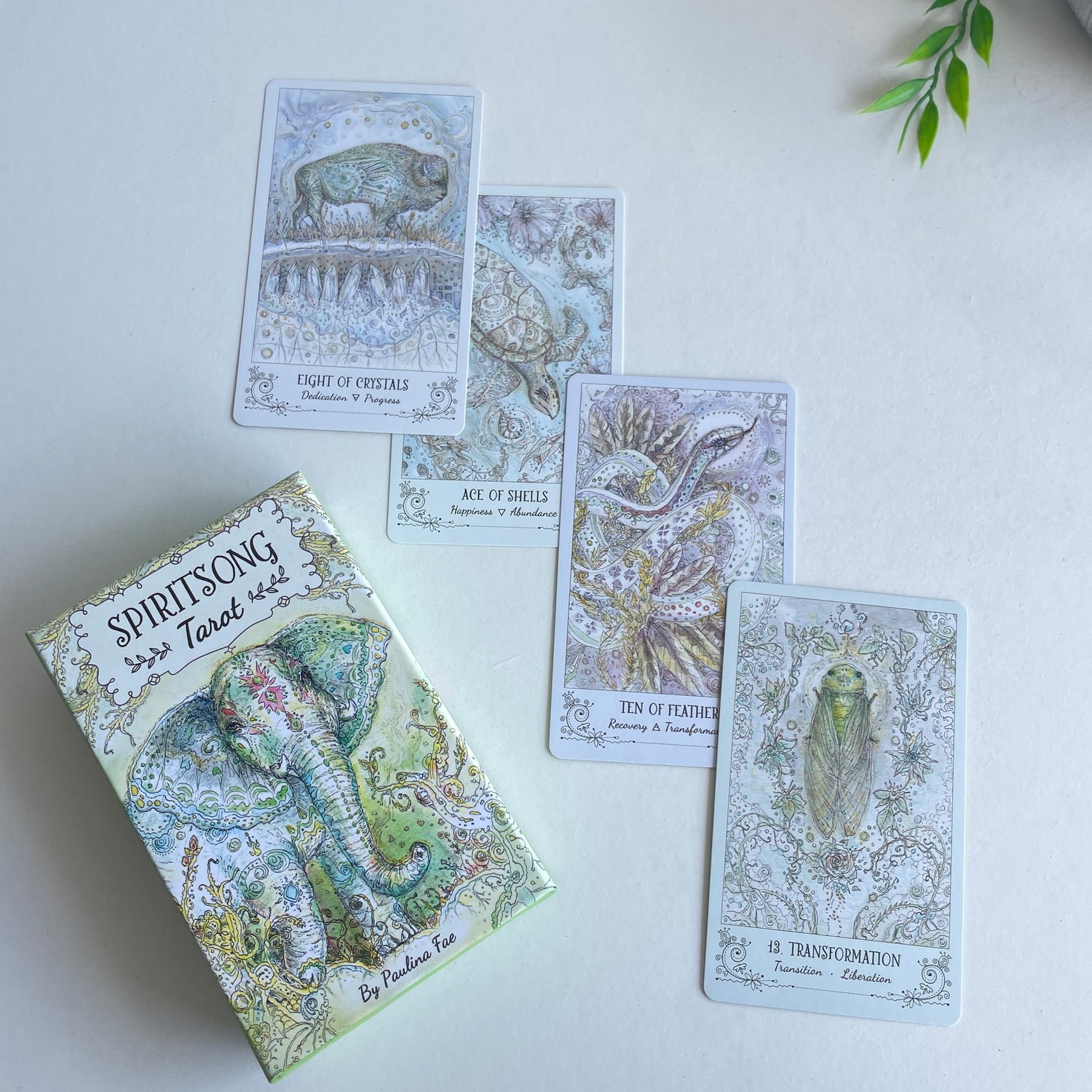 Spiritsong Tarot Deck Pauline Cassidy
