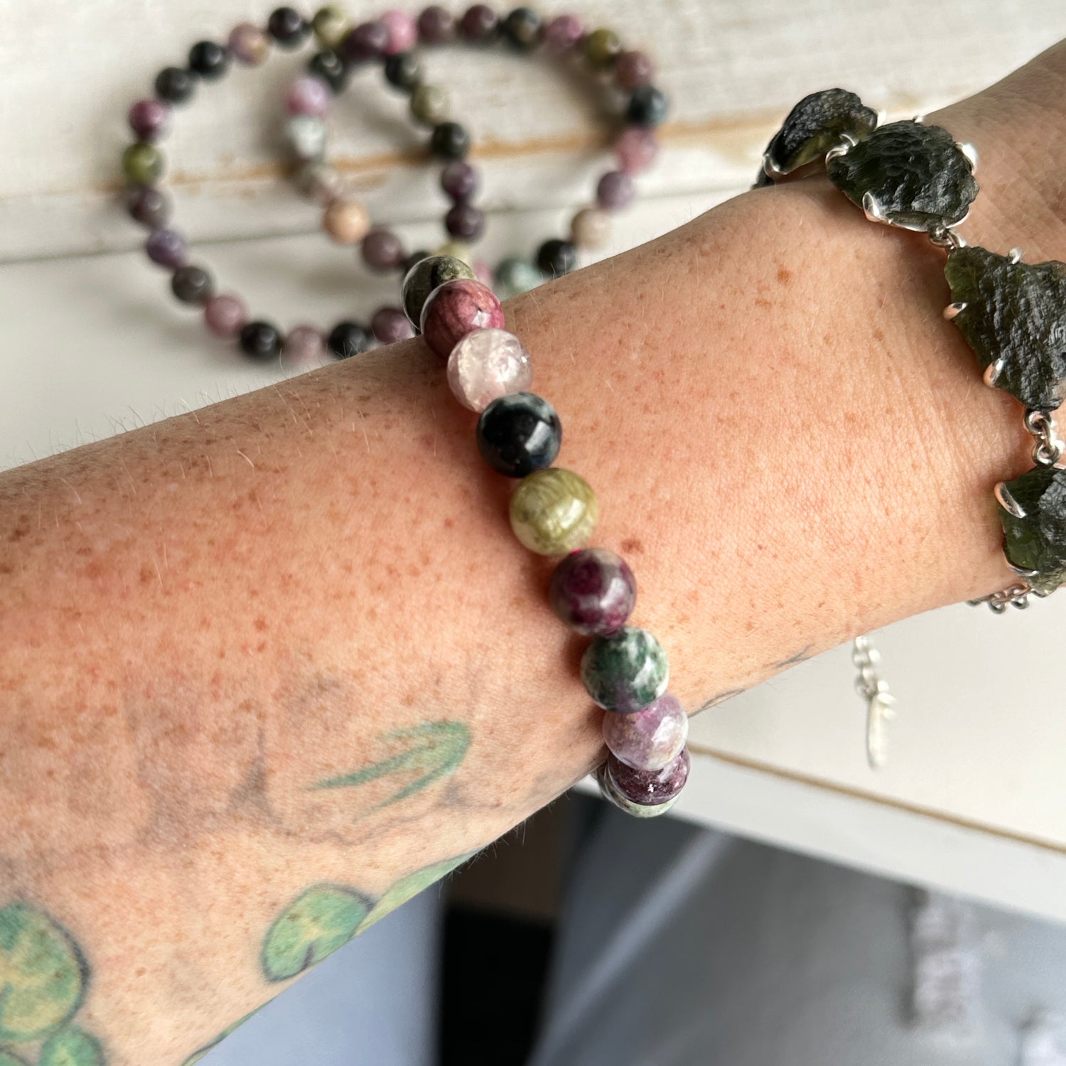 Mixed Tourmaline Bracelet