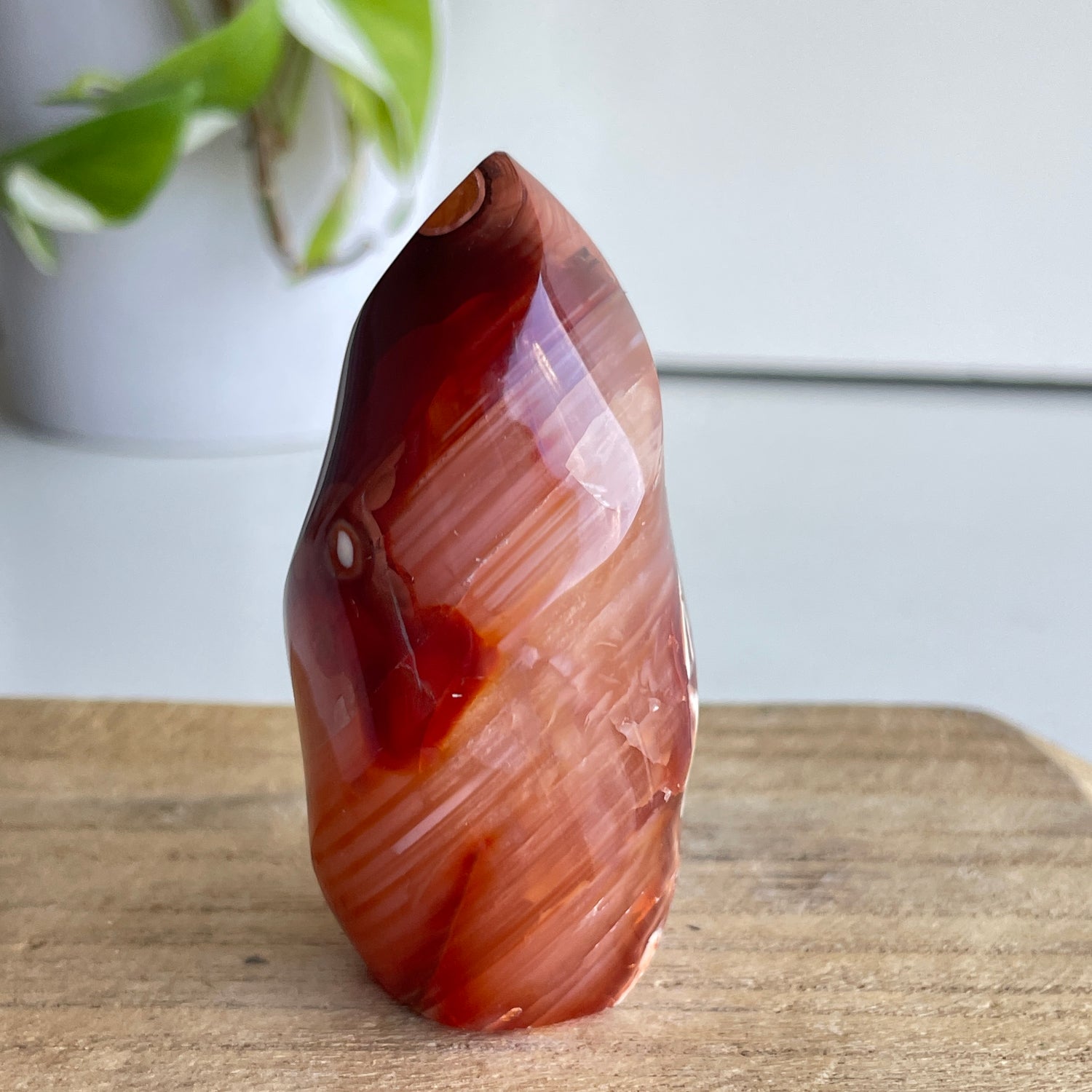 Carnelian Flame 7.2cm