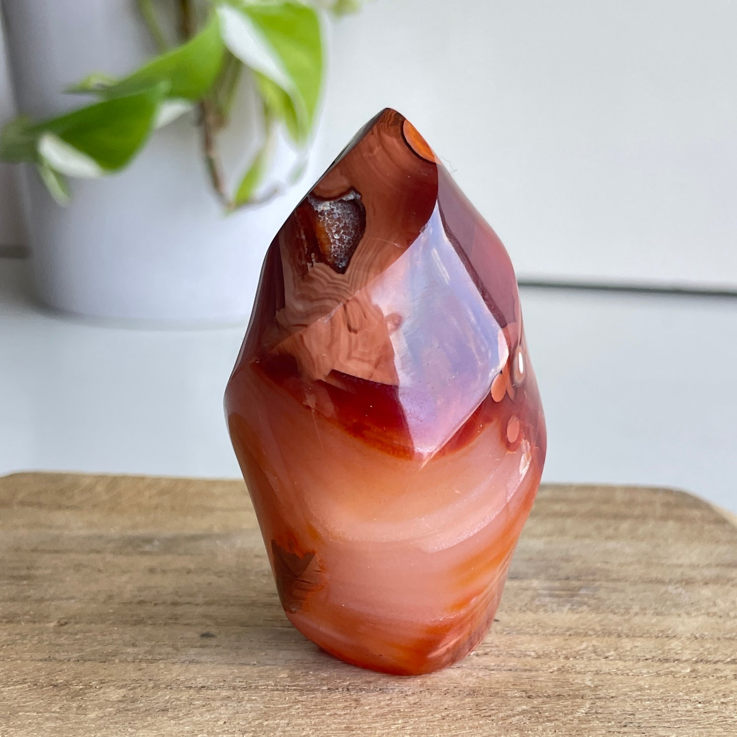 Carnelian Flame 7.2cm
