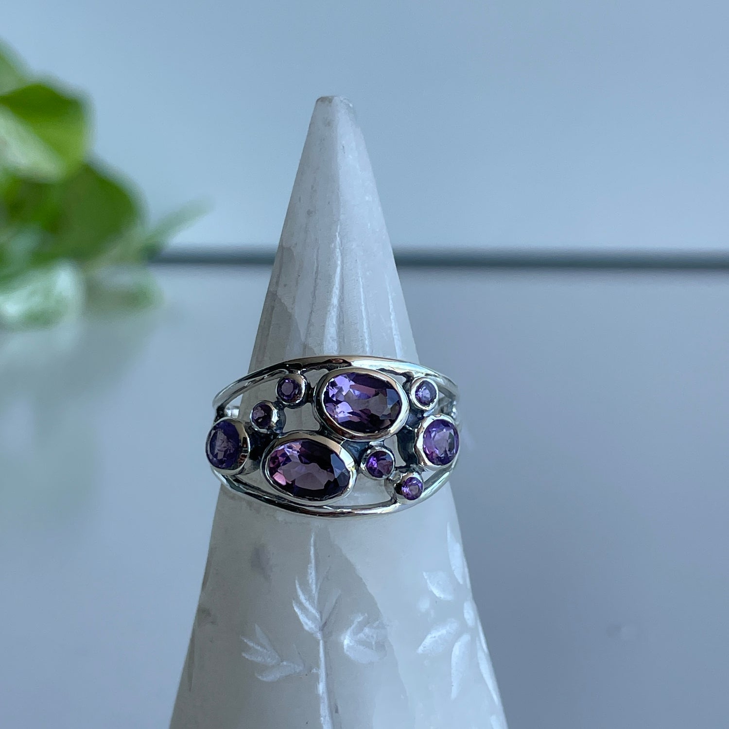 Amethyst Multi Stone Ring