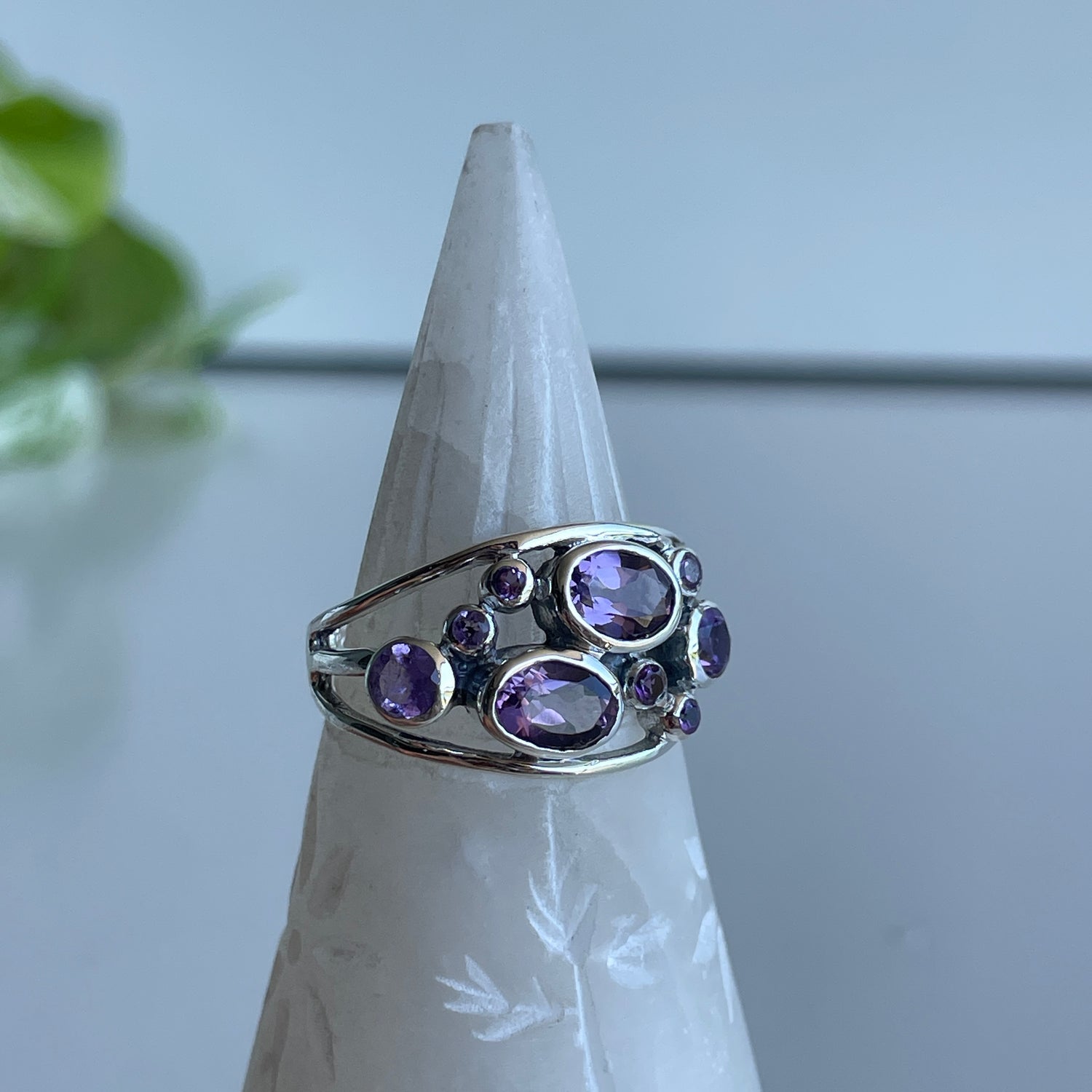 Amethyst Multi Stone Ring
