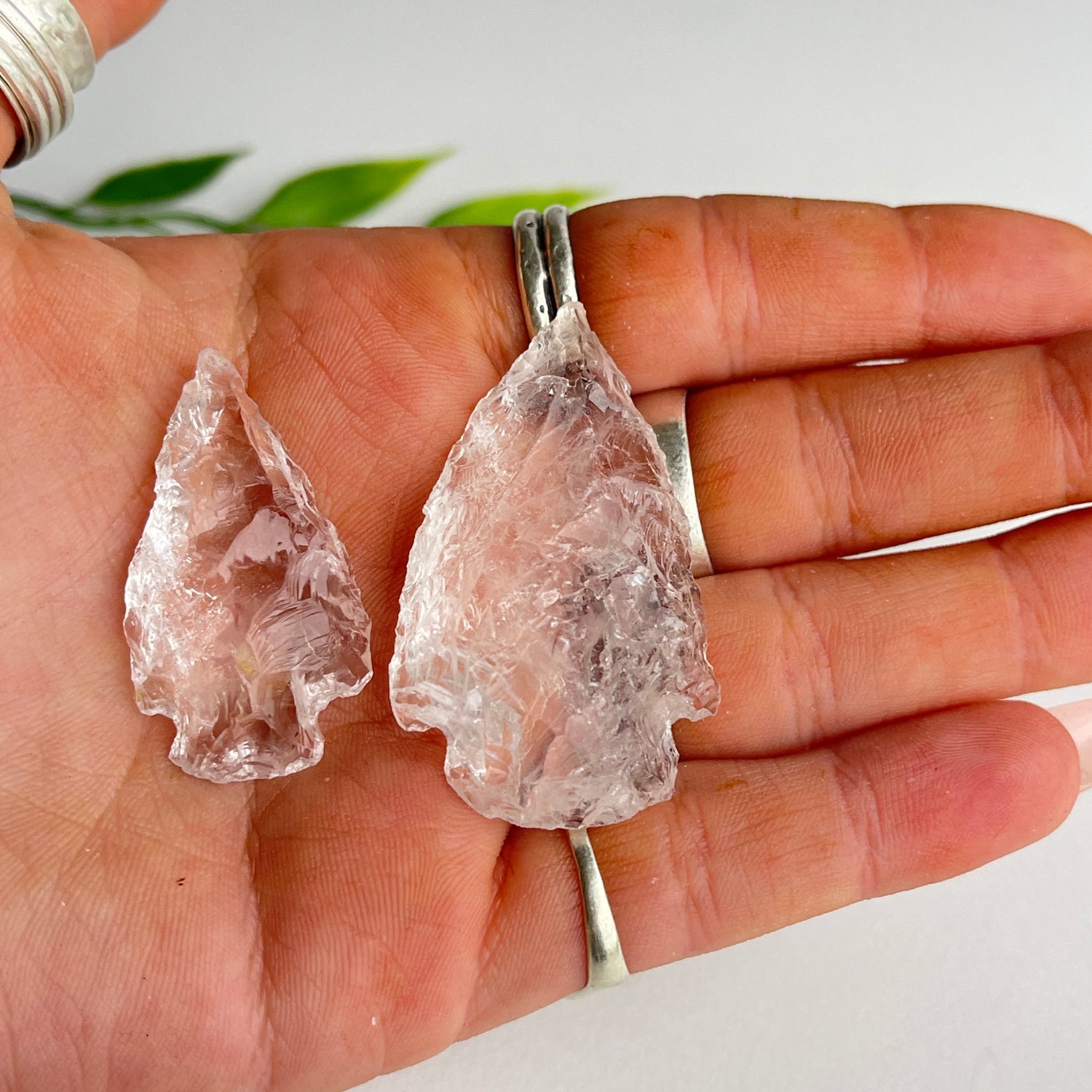 Clear Quartz Arrowhead
