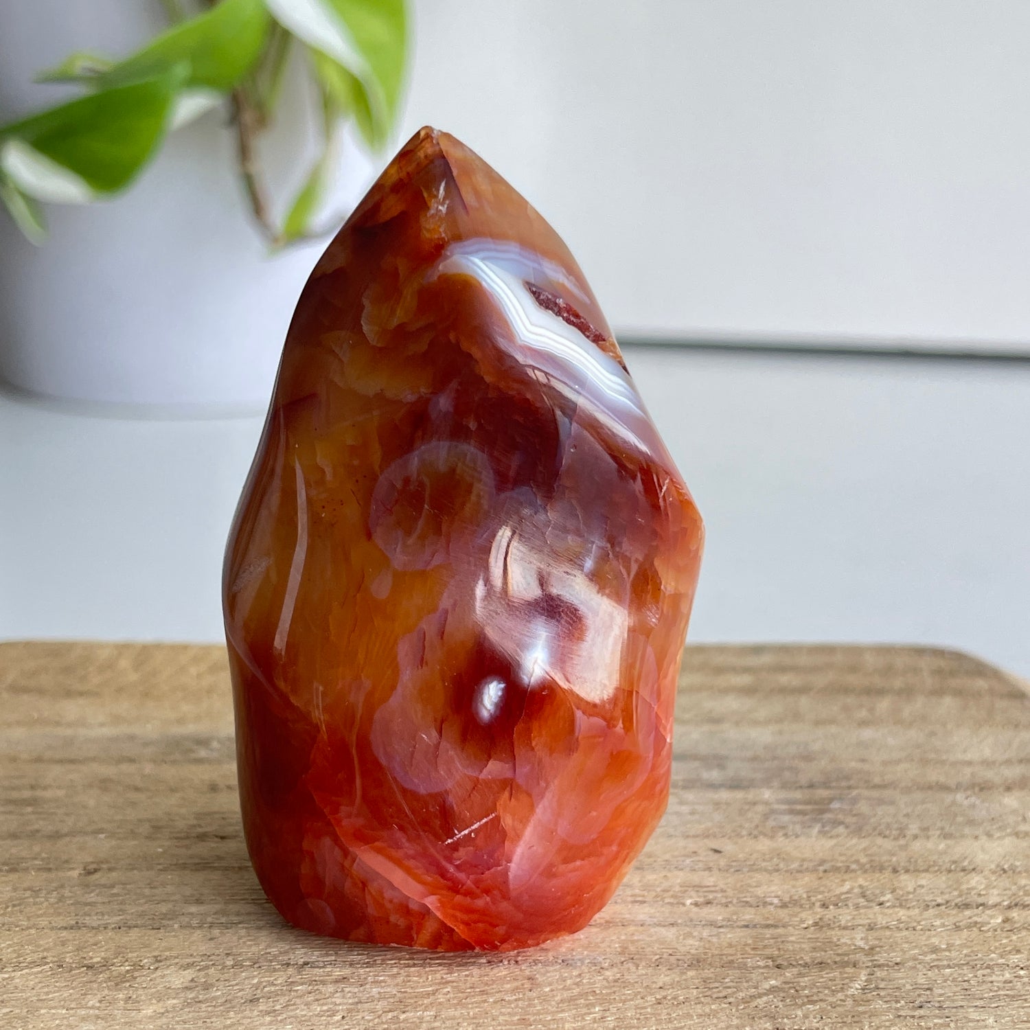 Carnelian Flame 7.1cm