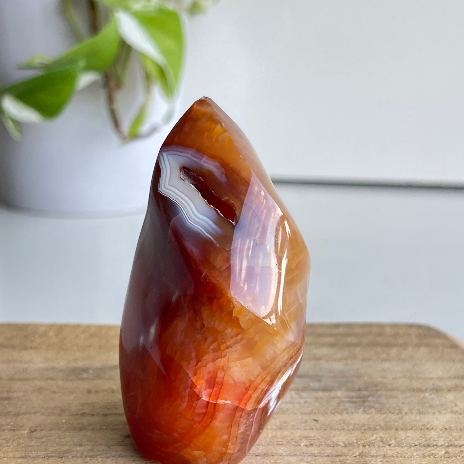 Carnelian Flame 7.1cm