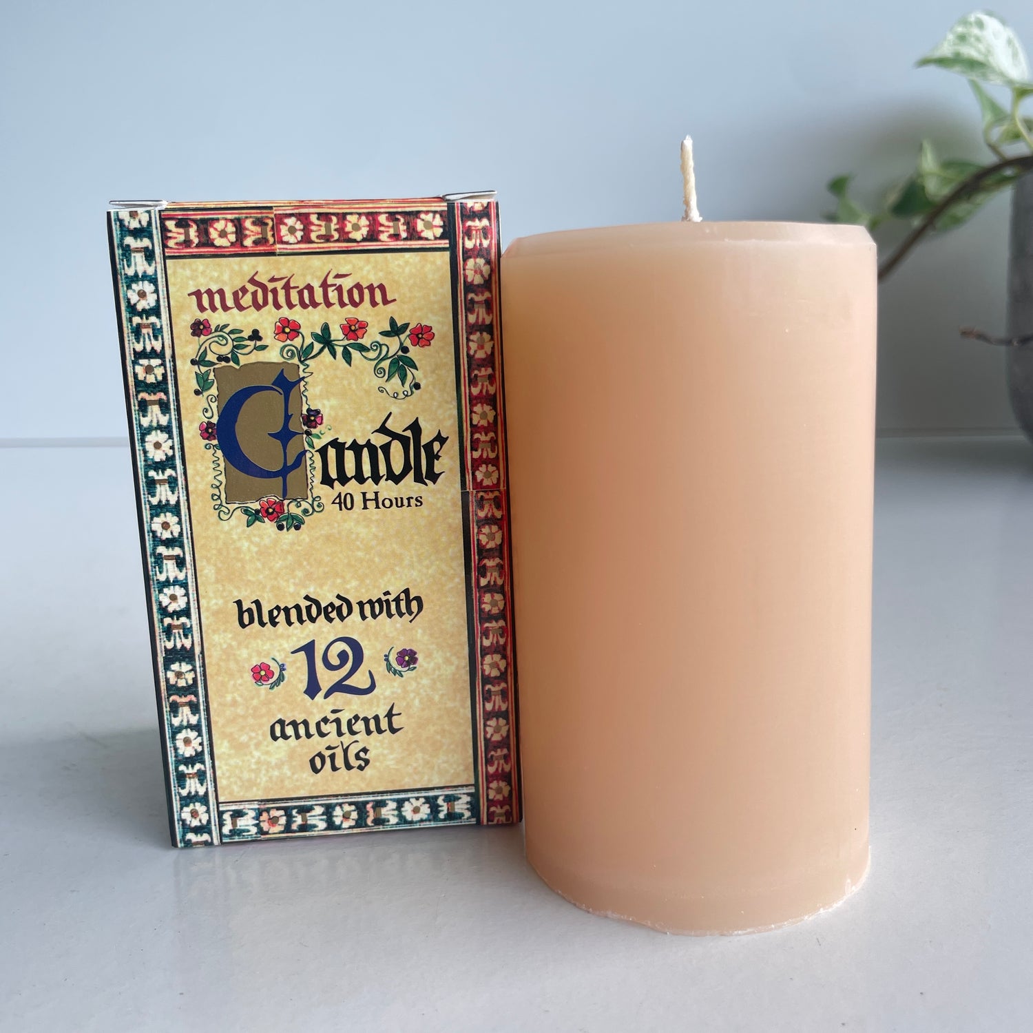 Meditation Brand Candle Small 40hrs