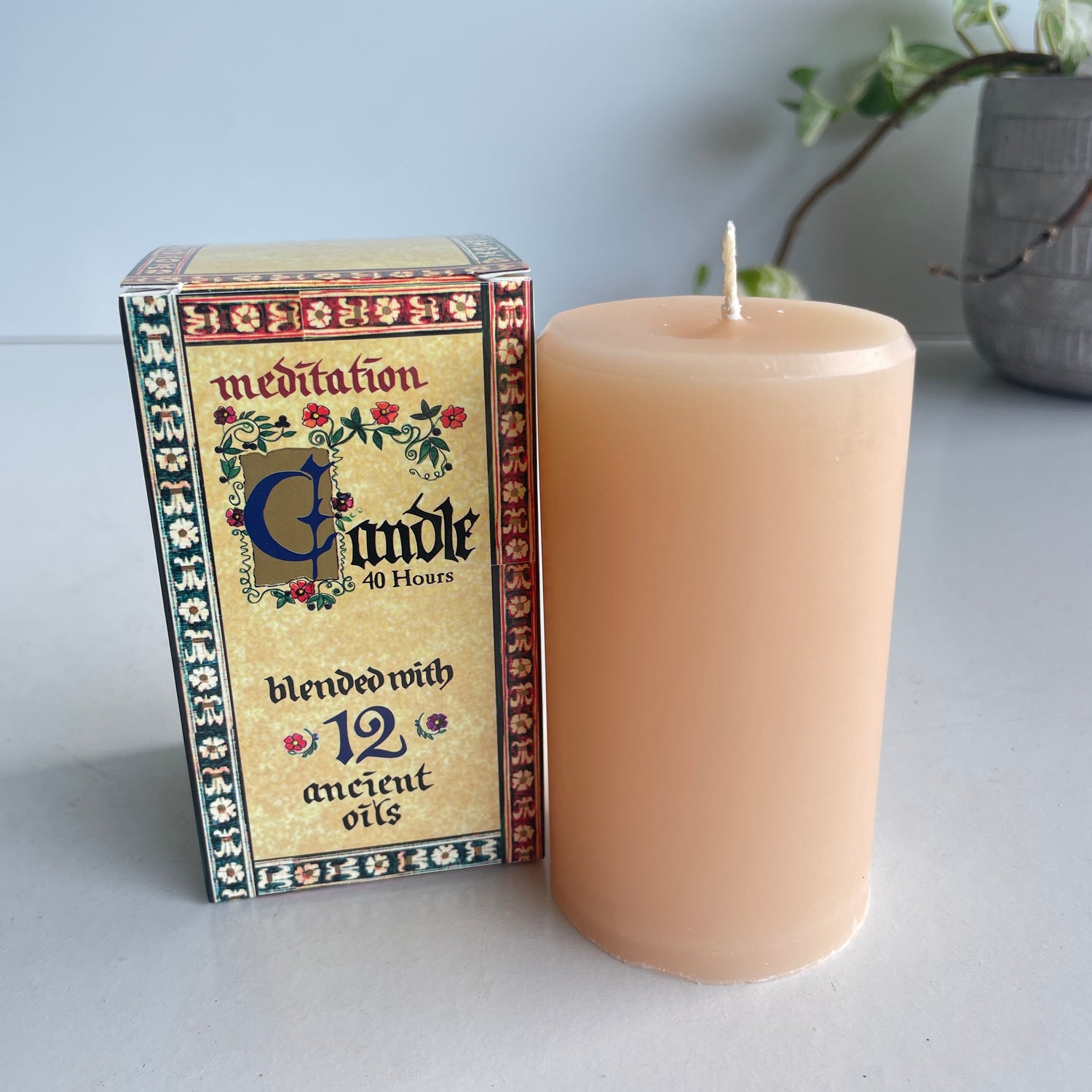 Meditation Brand Candle Small 40hrs