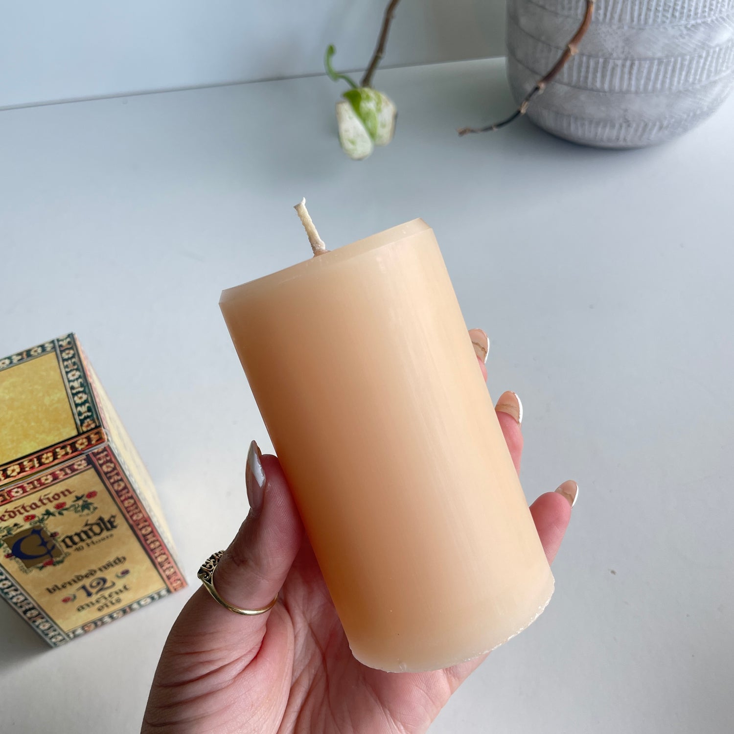 Meditation Brand Candle Small 40hrs