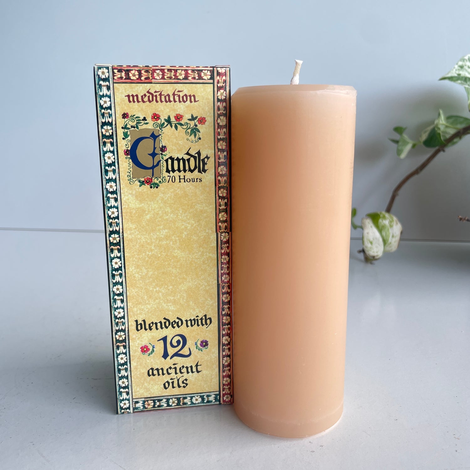 Meditation Brand Candle Tall 70hrs
