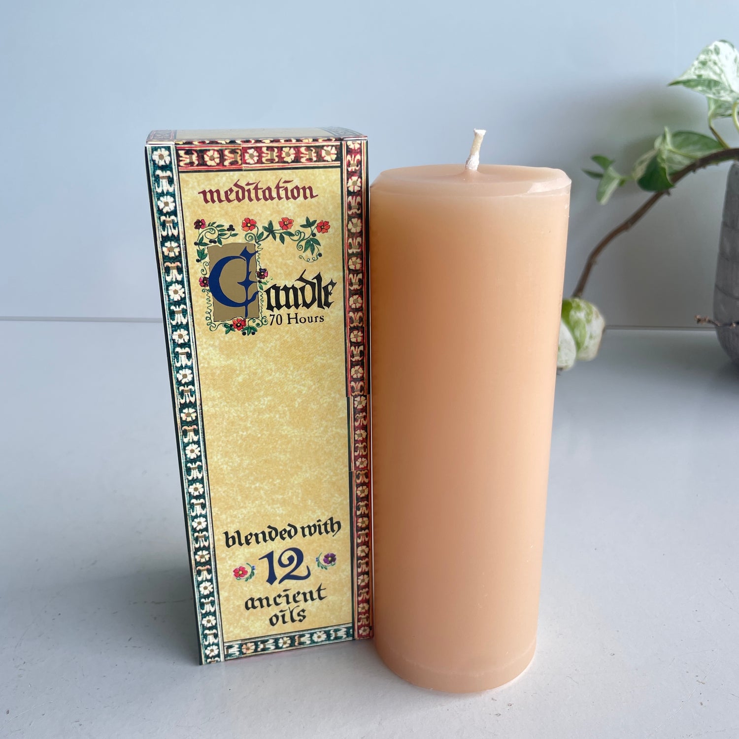 Meditation Brand Candle Tall 70hrs