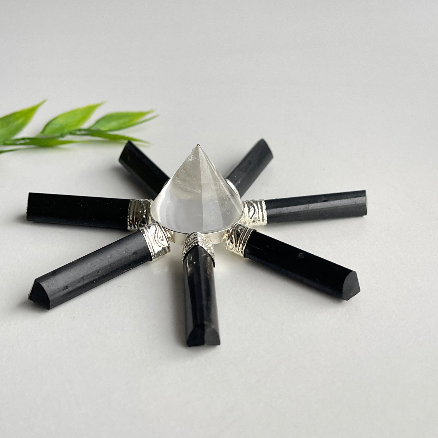 Black Tourmaline Clear Quartz Energiser