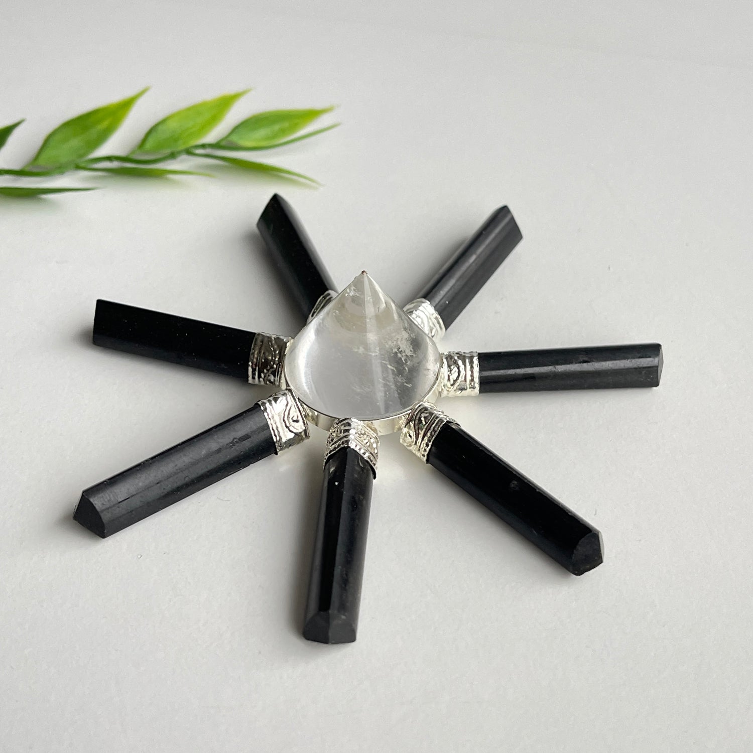 Black Tourmaline Clear Quartz Energiser