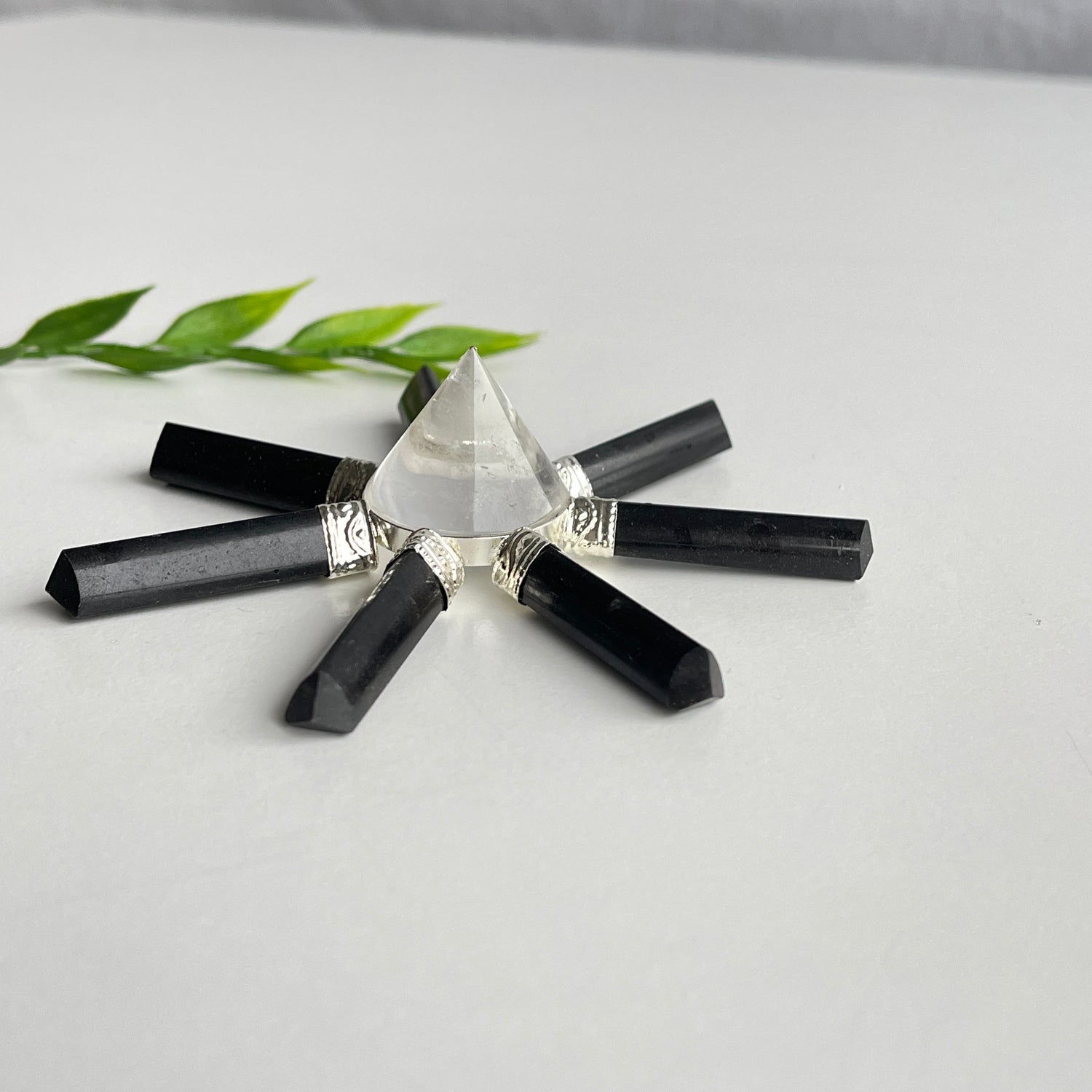 Black Tourmaline Clear Quartz Energiser