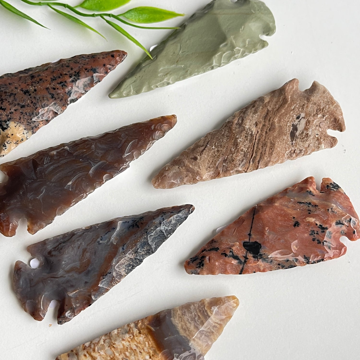 Jasper Arrowhead Polished 7cm Assorted