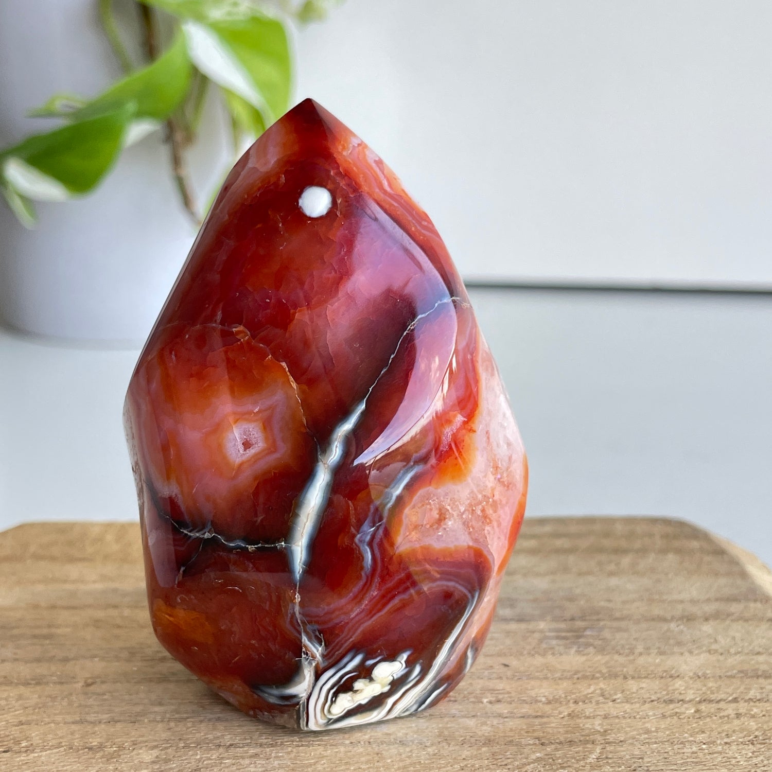 Carnelian Flame 8.3cm