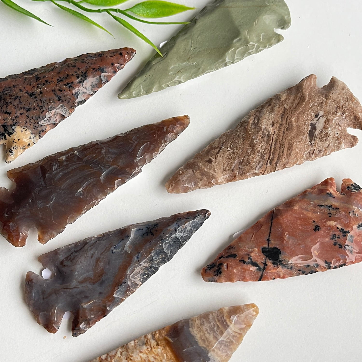 Jasper Arrowhead Polished 7cm Assorted