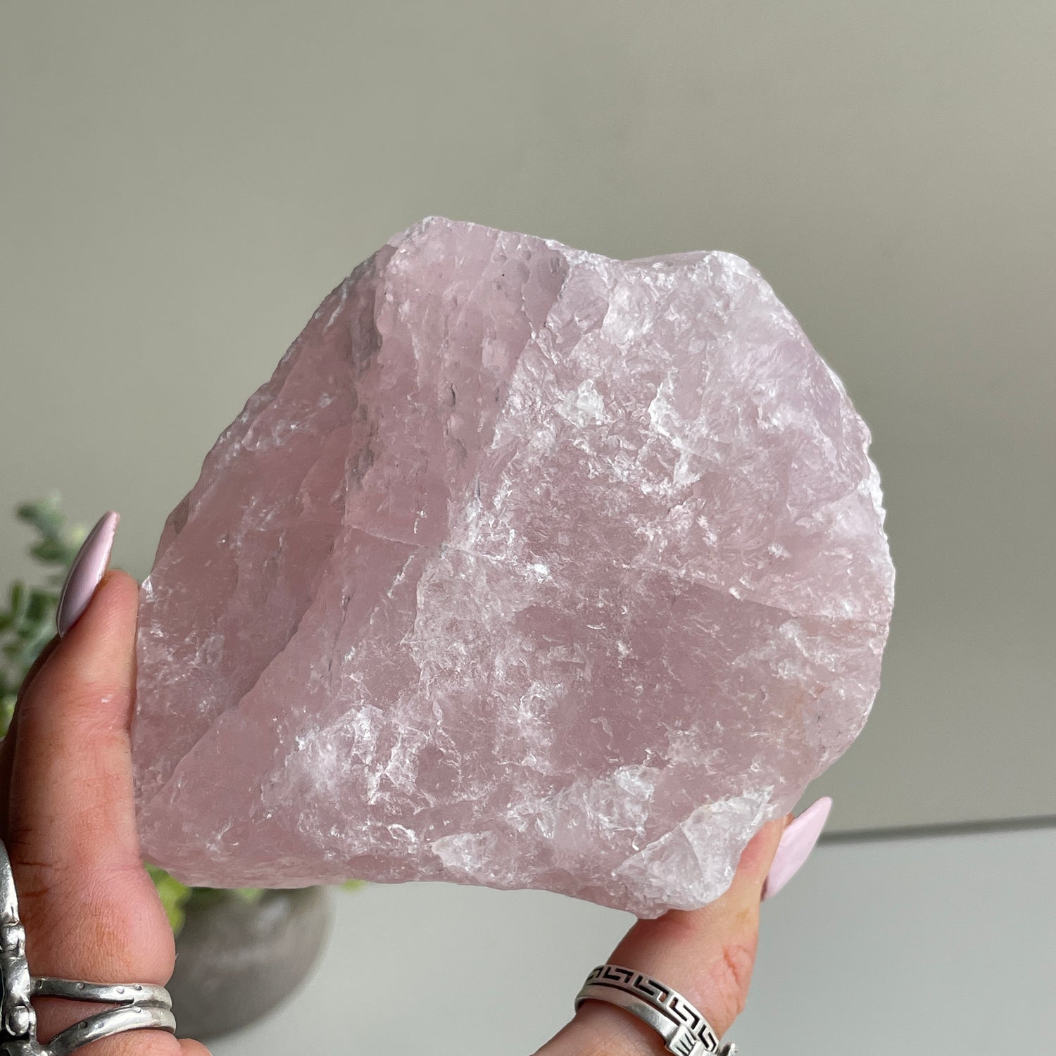 Rose Quartz Chunk 718g